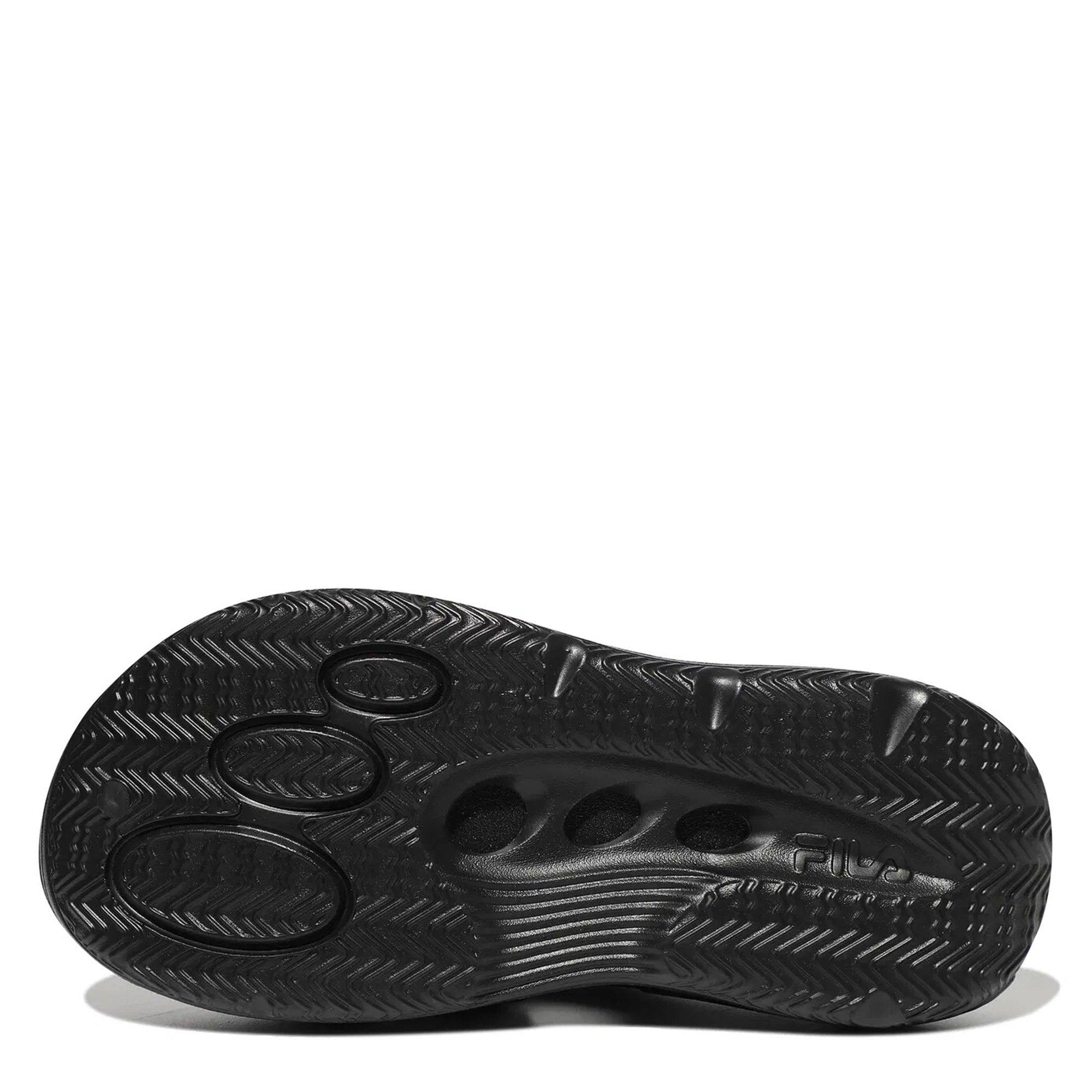 Black/Blck/Blck - Fila - Bubble Foam Adults Clogs - 3