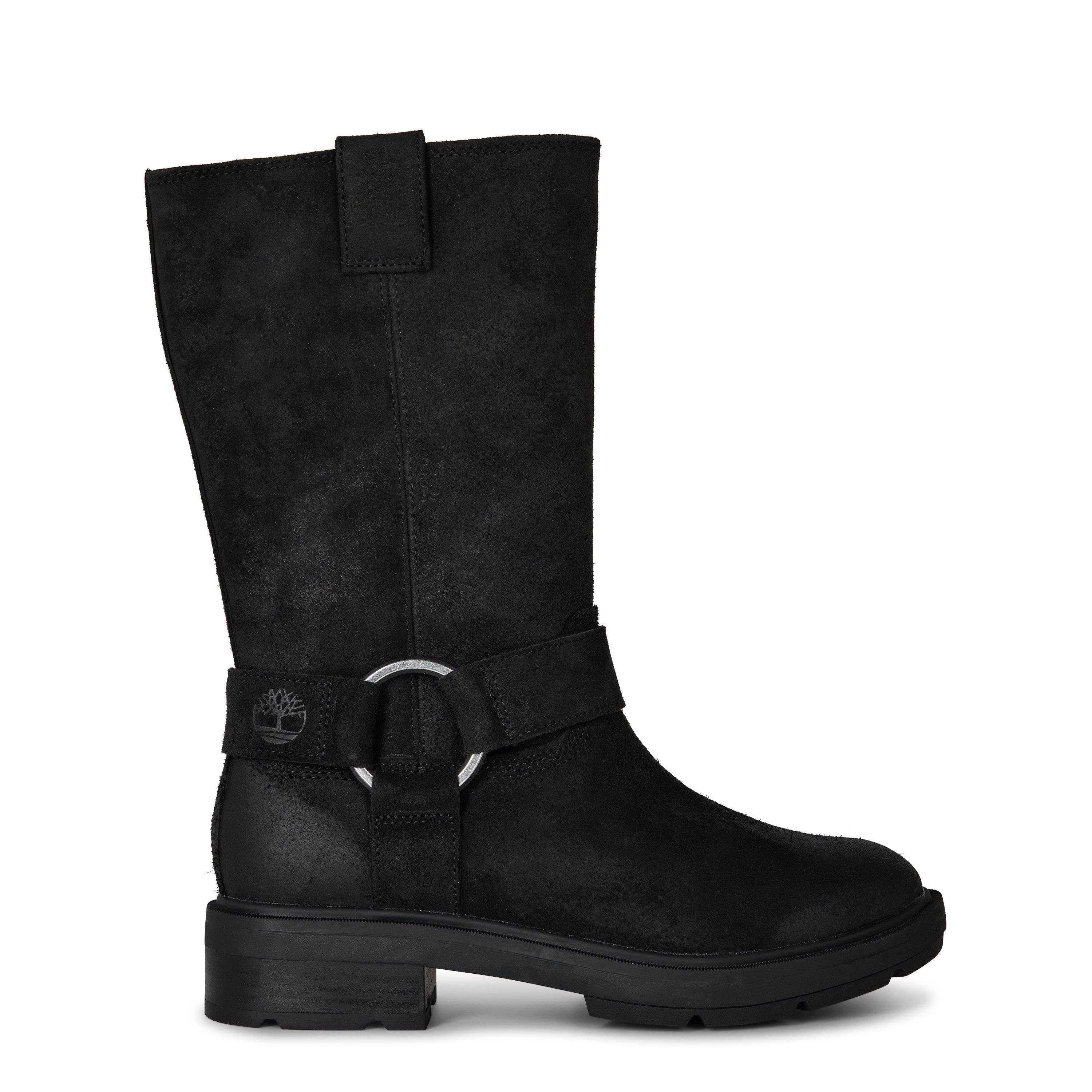 Black - Timberland - Women's Brimfield Pull-On Knee High Boots - 1