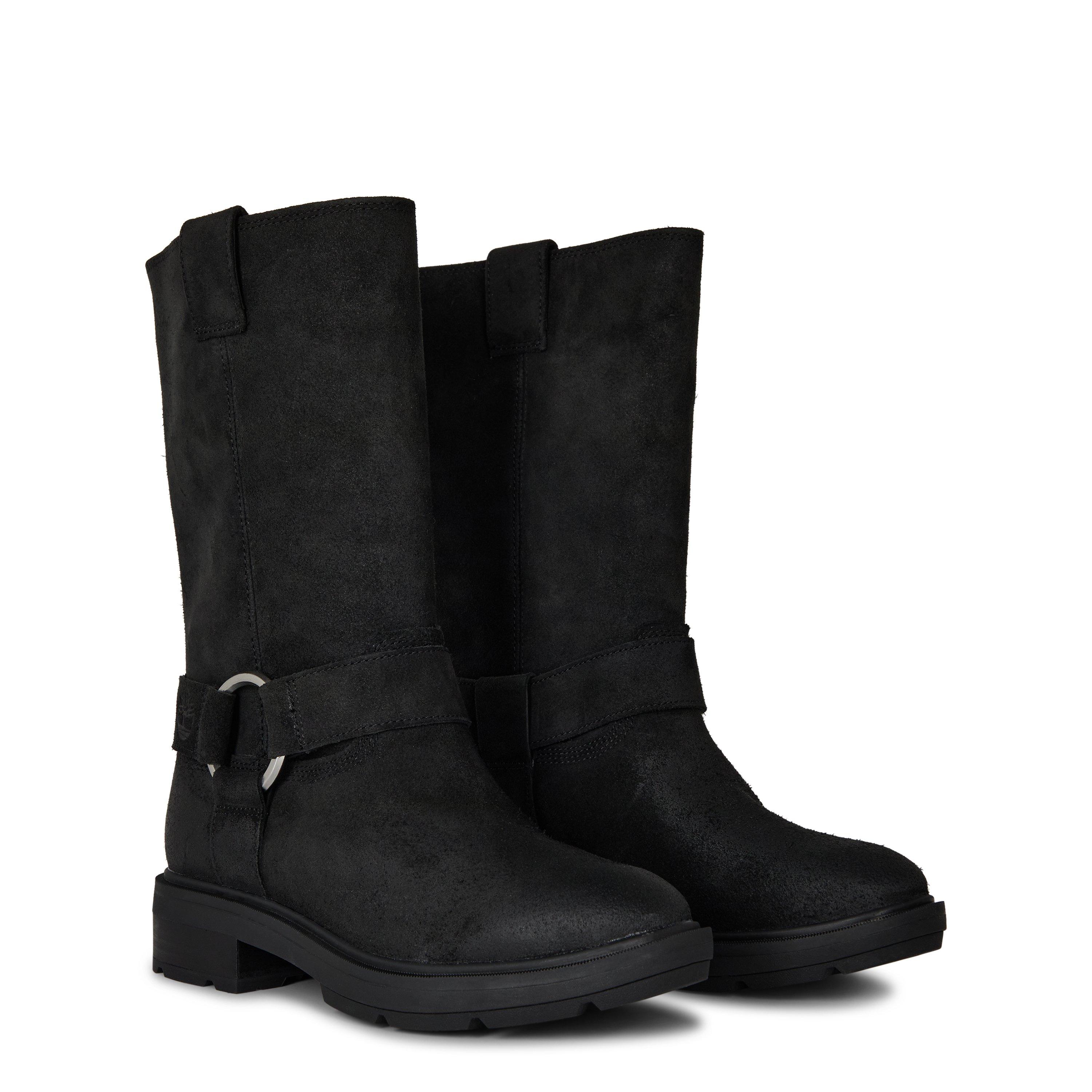 Black - Timberland - Women's Brimfield Pull-On Knee High Boots - 4