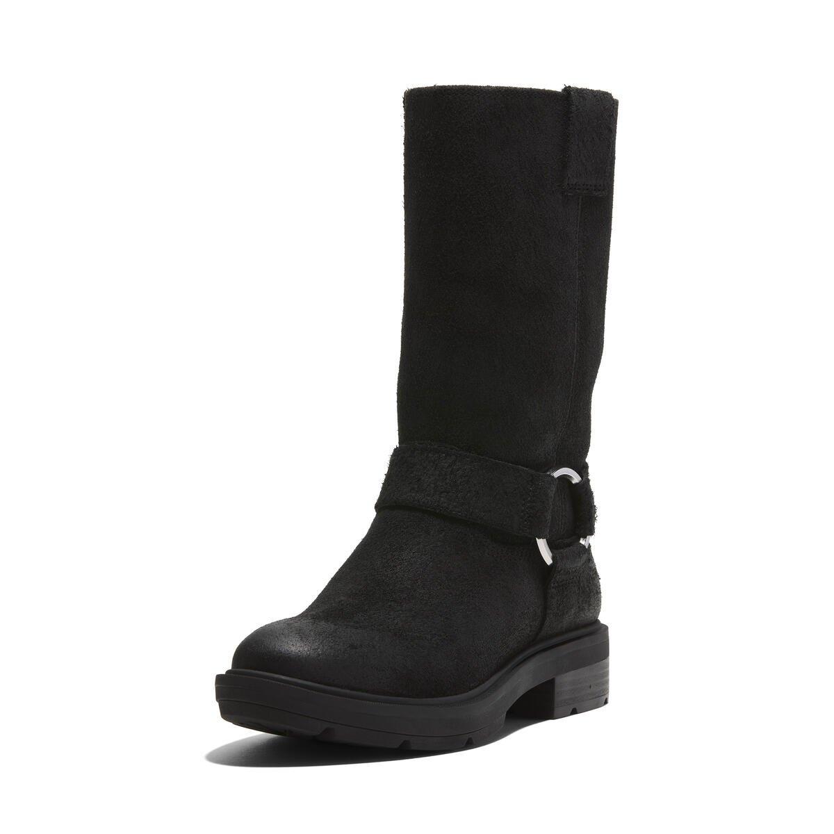 Black - Timberland - Women's Brimfield Pull-On Knee High Boots - 7