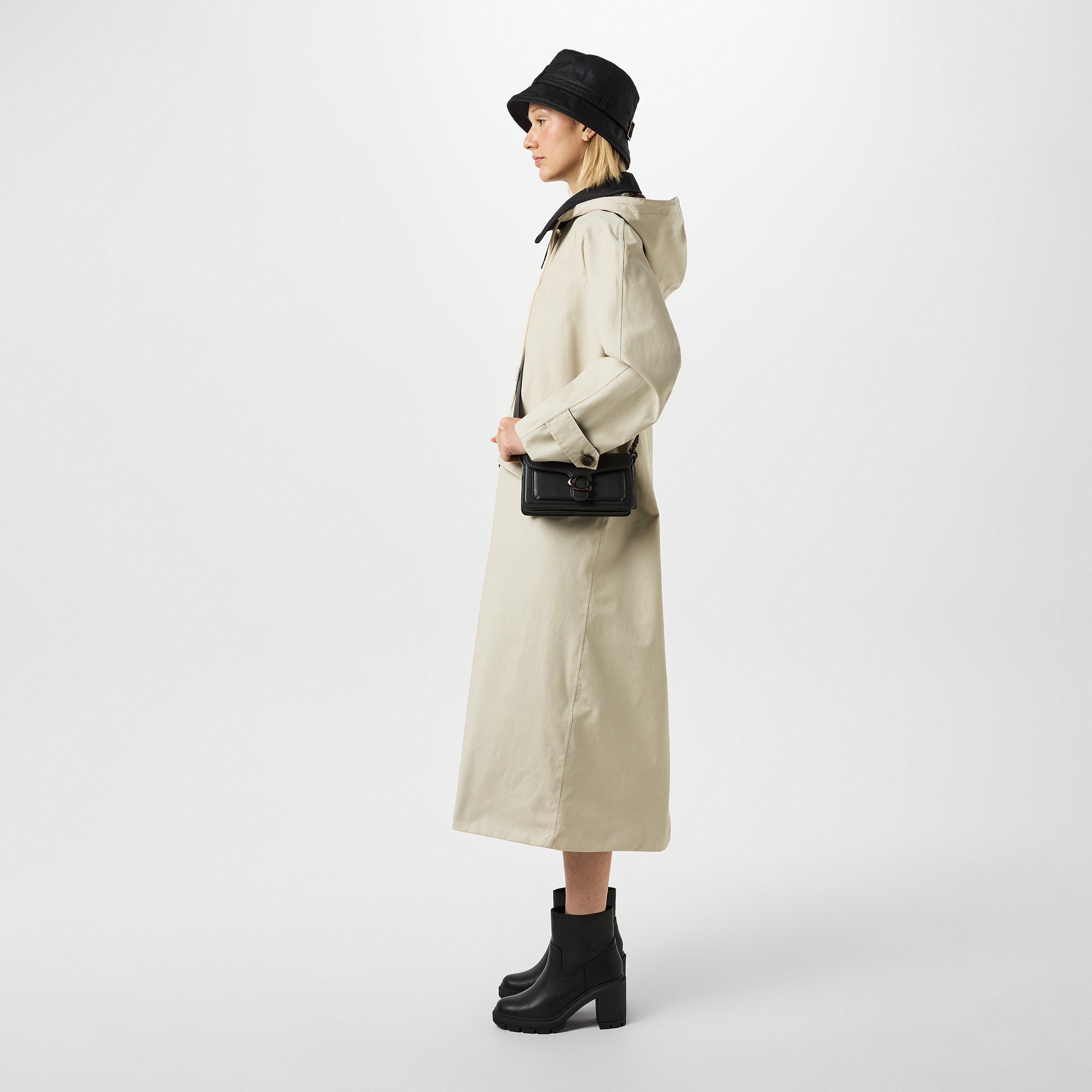 Black - Timberland - Women's Allington Heights Mid Zipped Ankle Heeled Boots - 10