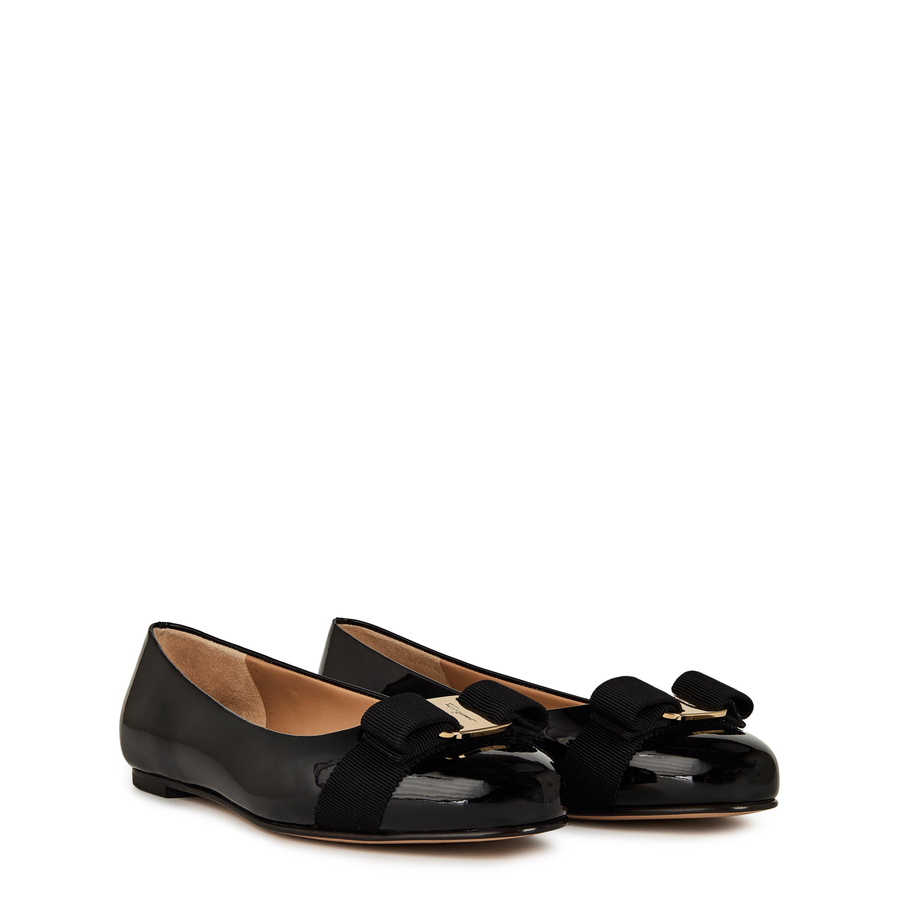 Nero - Ferragamo - Varina Ballet Flats - 4