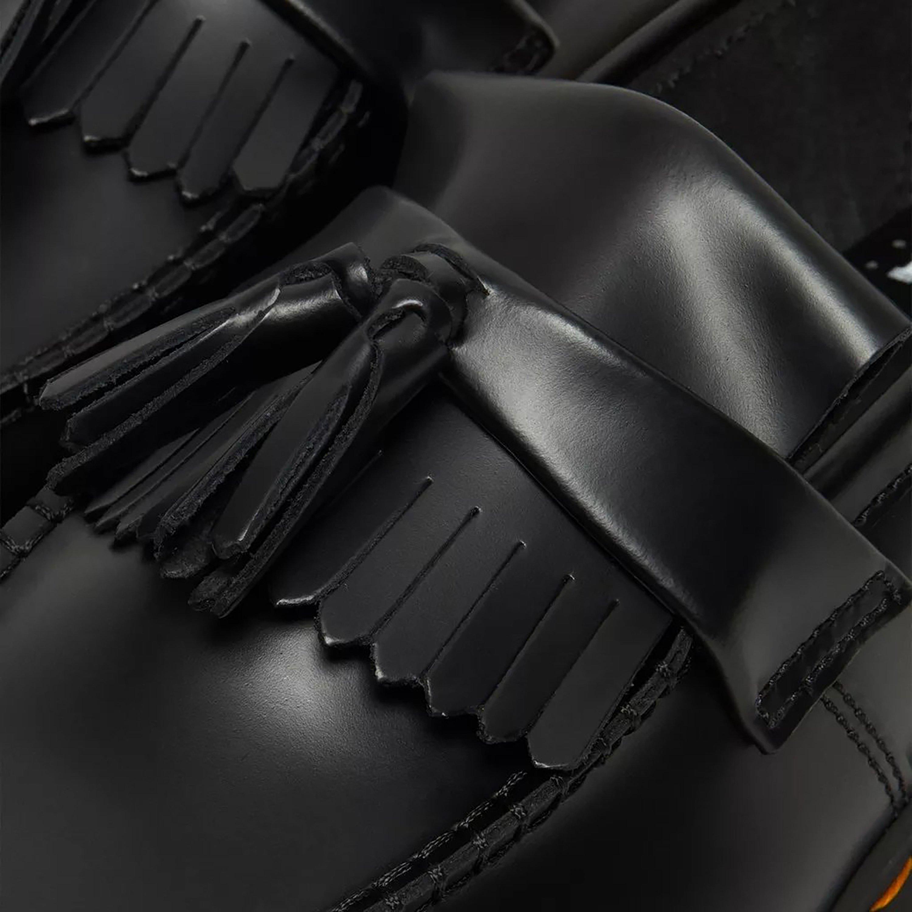 Black Smooth - Dr Martens - Adrian Tassel Loafers - 8
