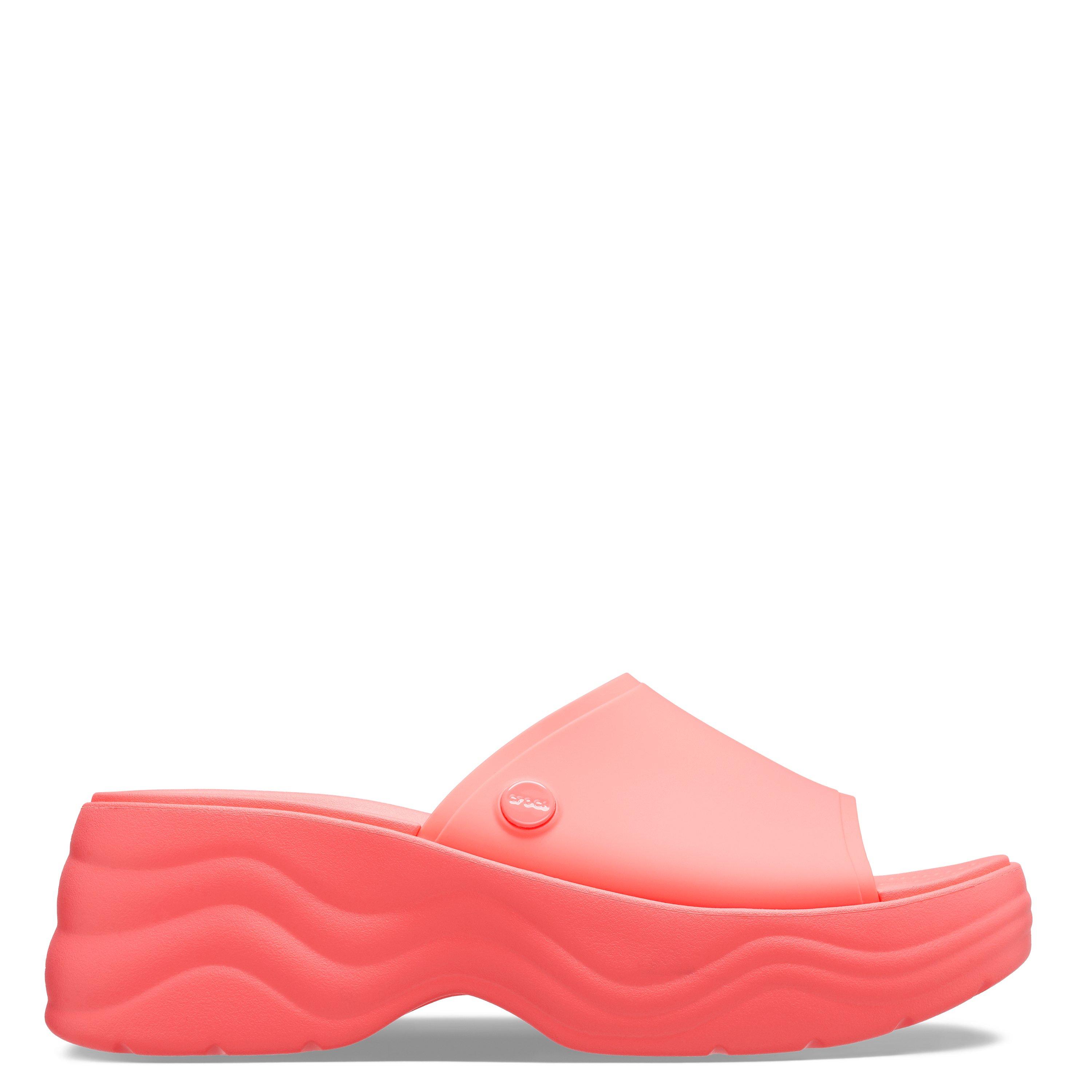Guava - Crocs - Women's Skyline Platform Wedge Heeled Sandal - 1