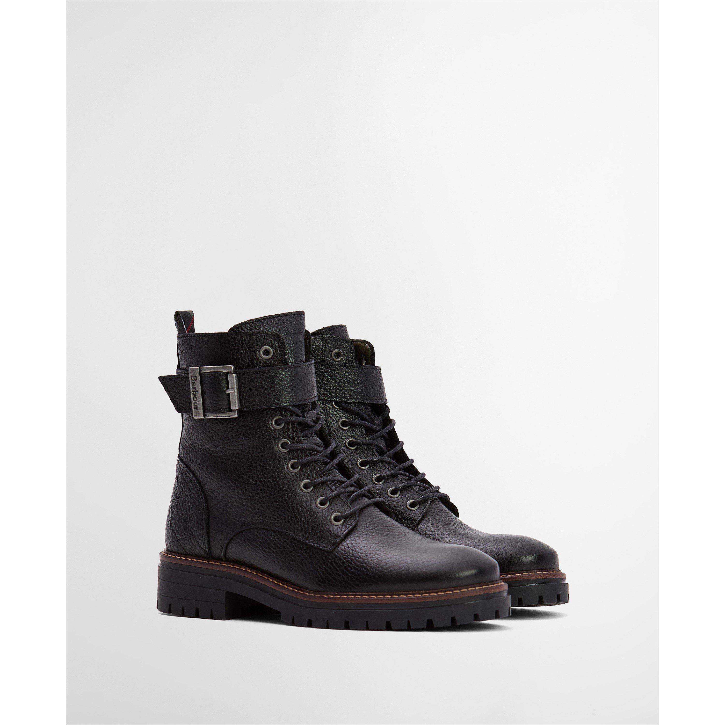 Black - Barbour - Heidi Commando Boots - 2