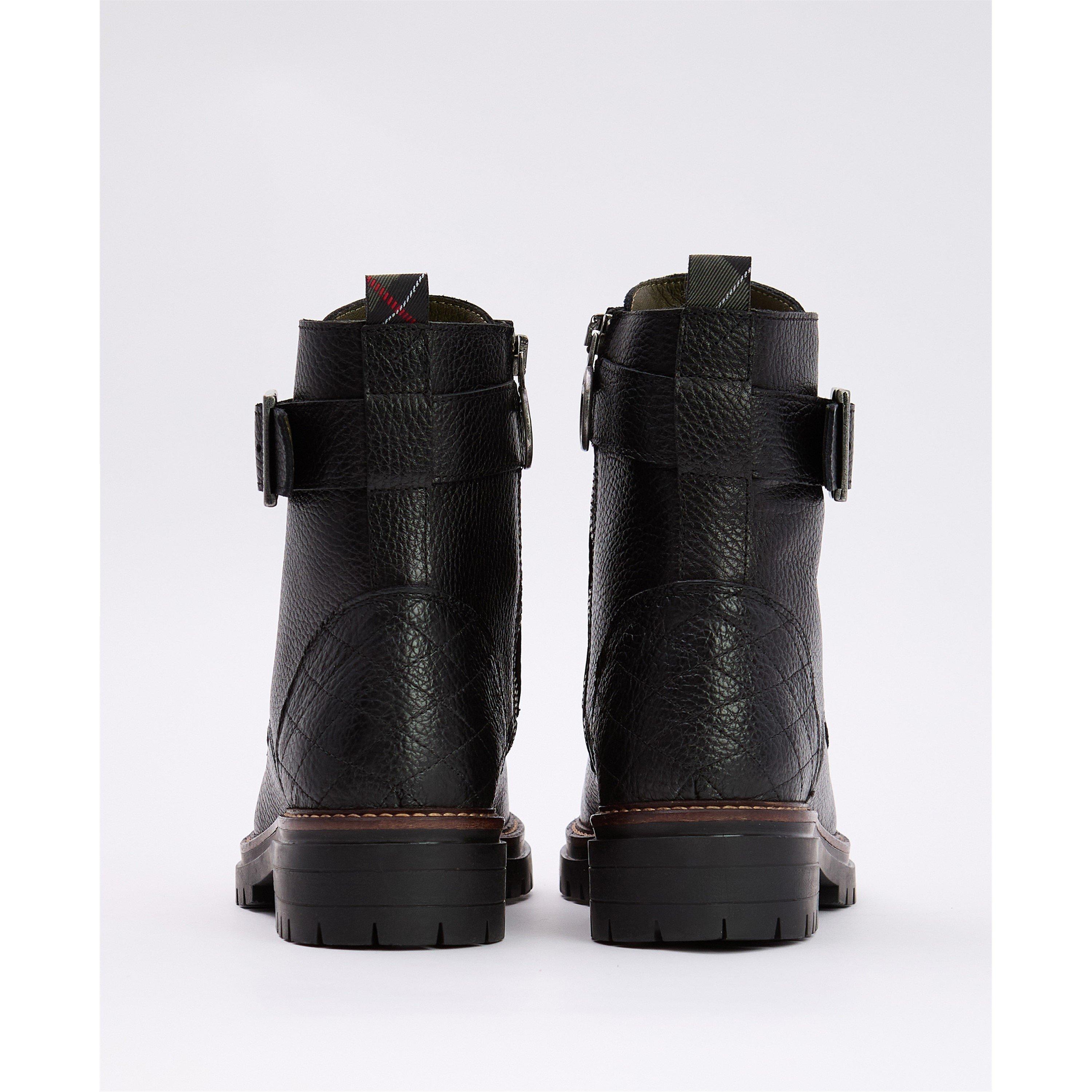 Black - Barbour - Heidi Commando Boots - 3