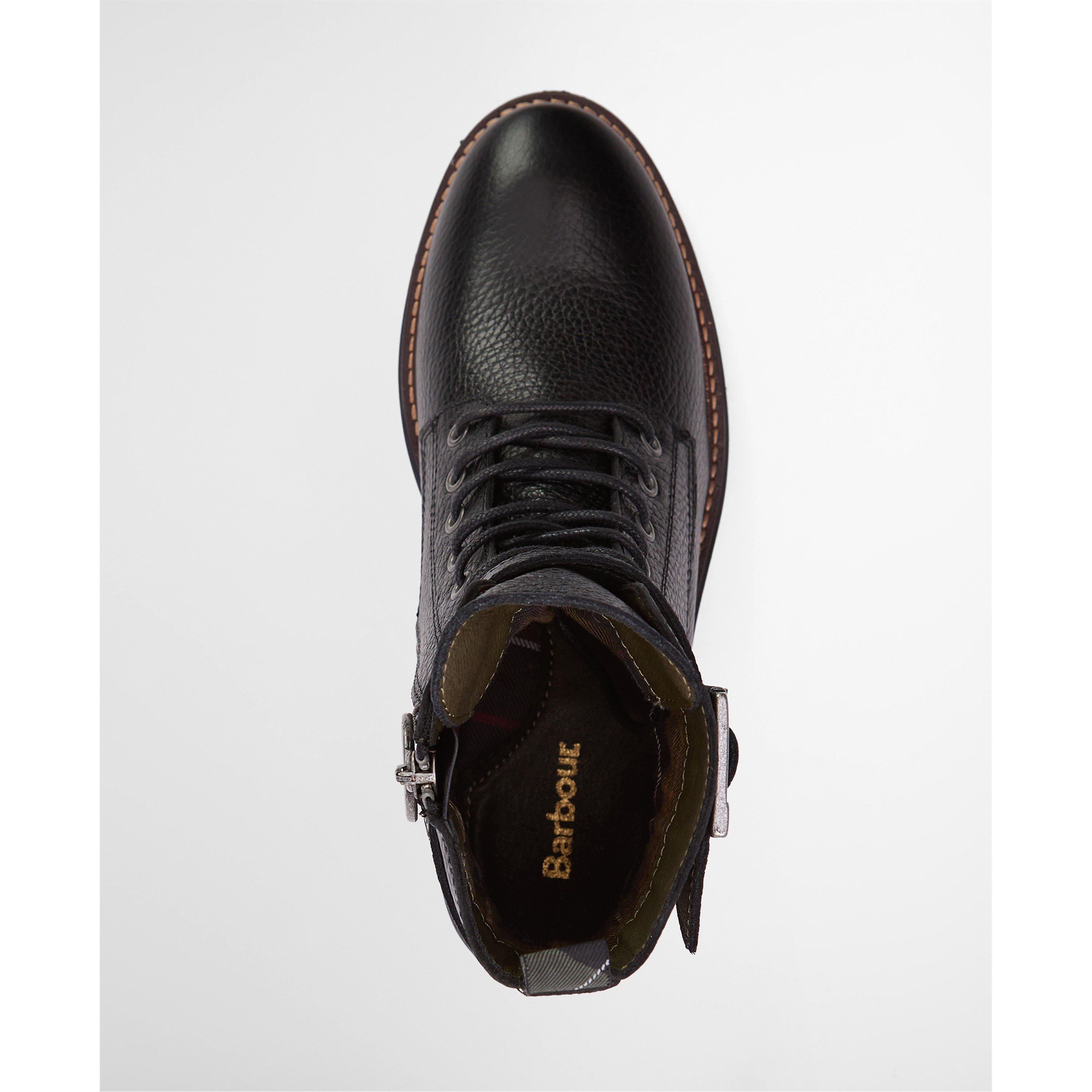 Black - Barbour - Heidi Commando Boots - 6