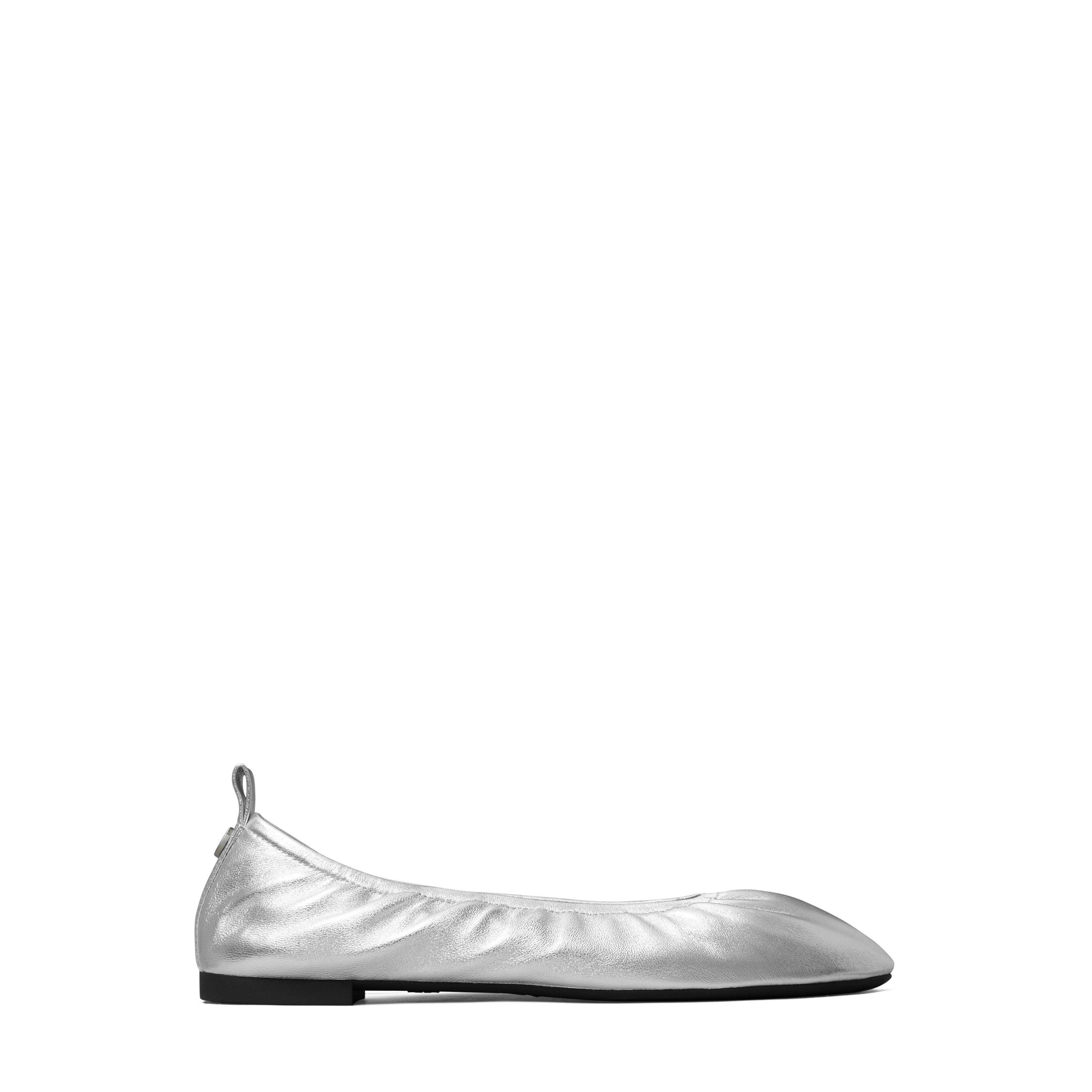 Silver - Tory Burch - Eddie Ballet Pumps - 1