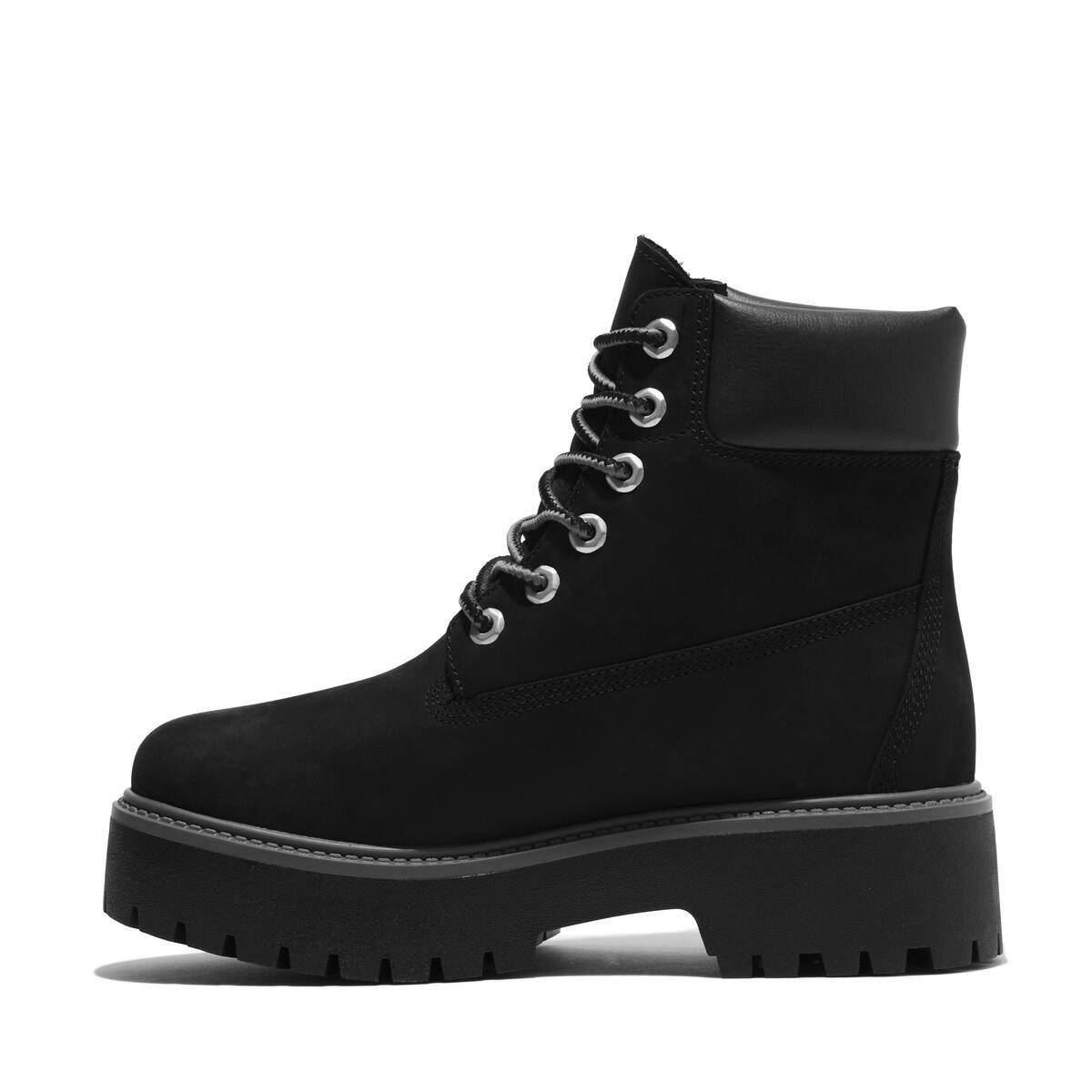 Jet Black - Timberland - Women's Platform Chukka Boots - 6