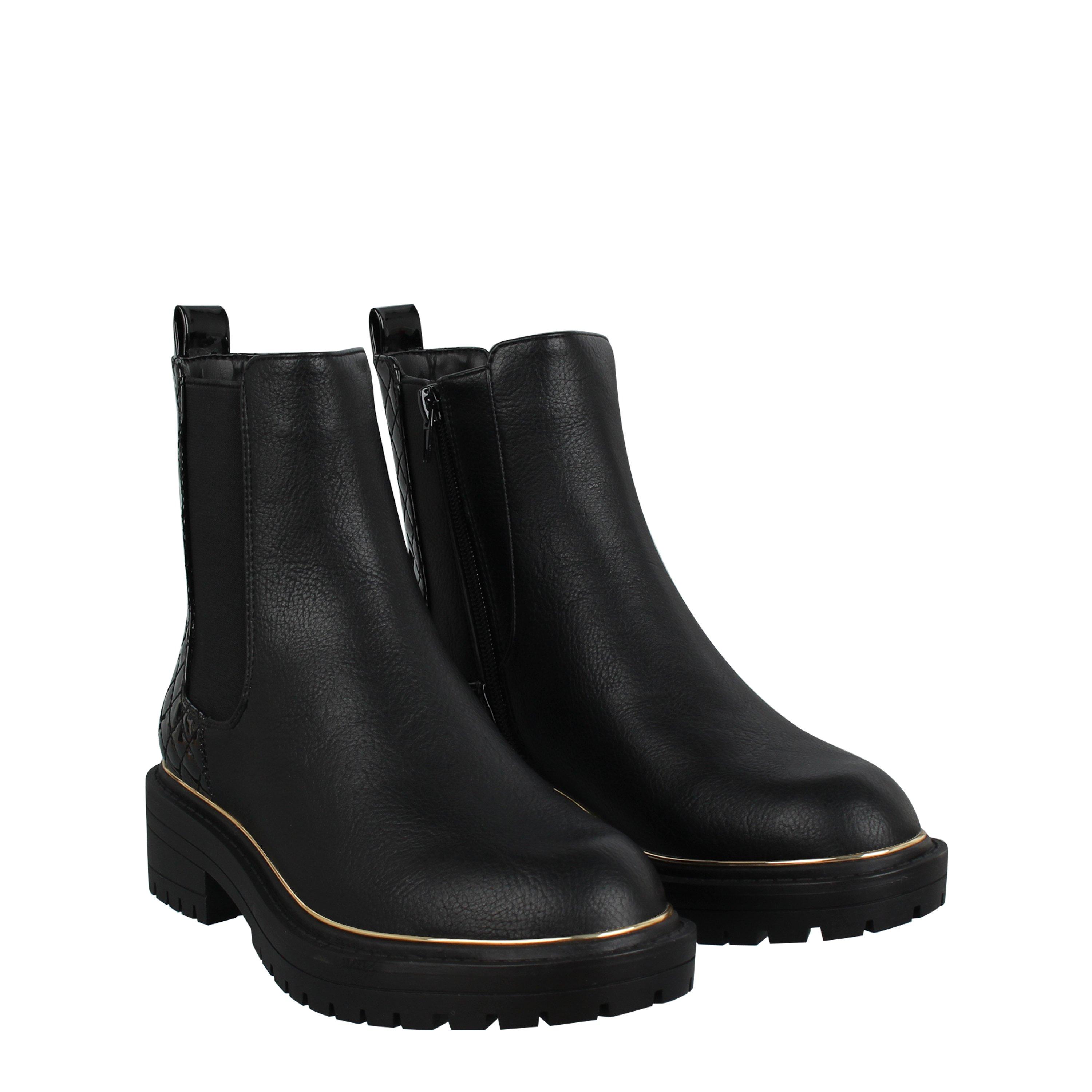 Noir - Be You - You Quilted Chelsea Boot - 3