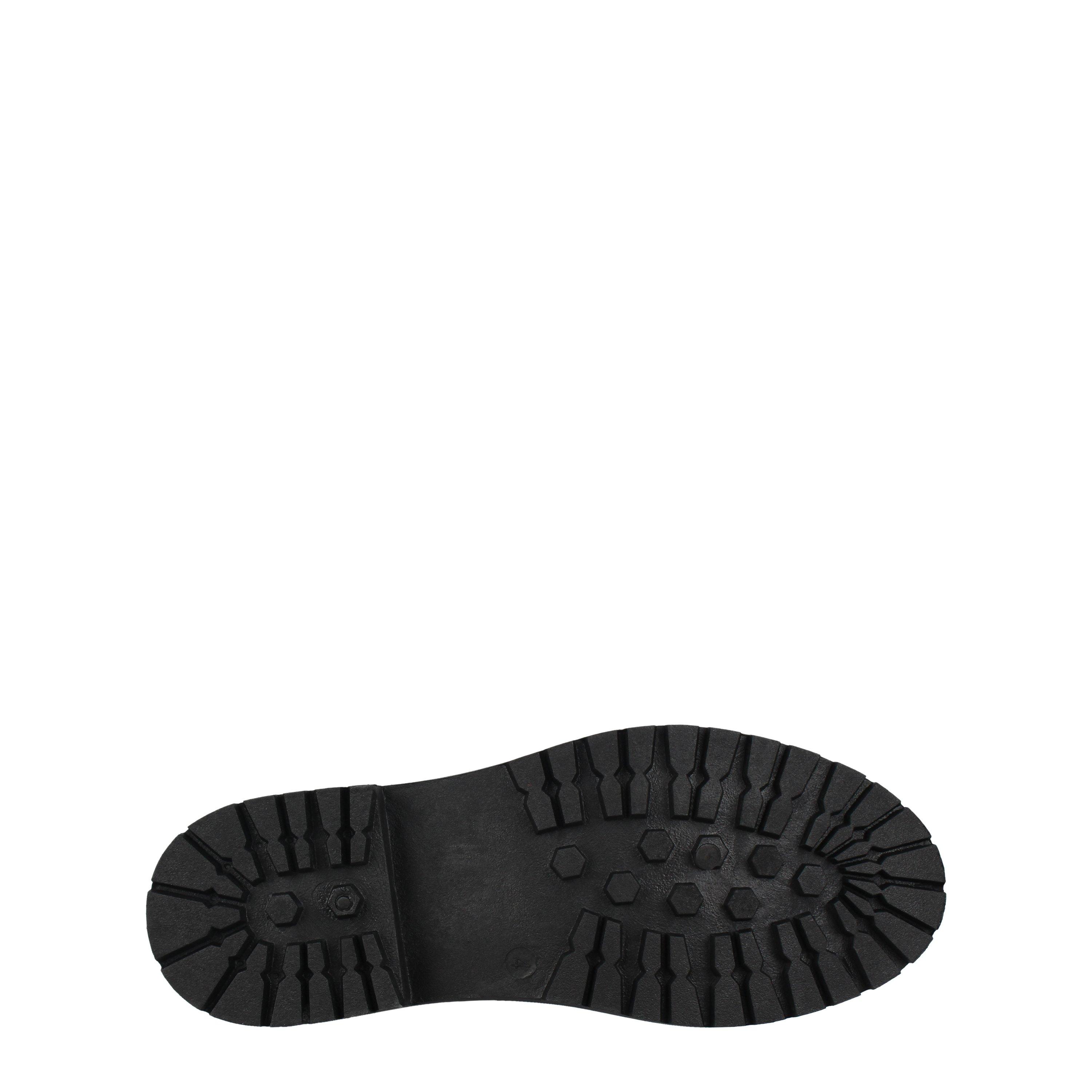 Schwarz - Be You - Textured Biker Boot - 6