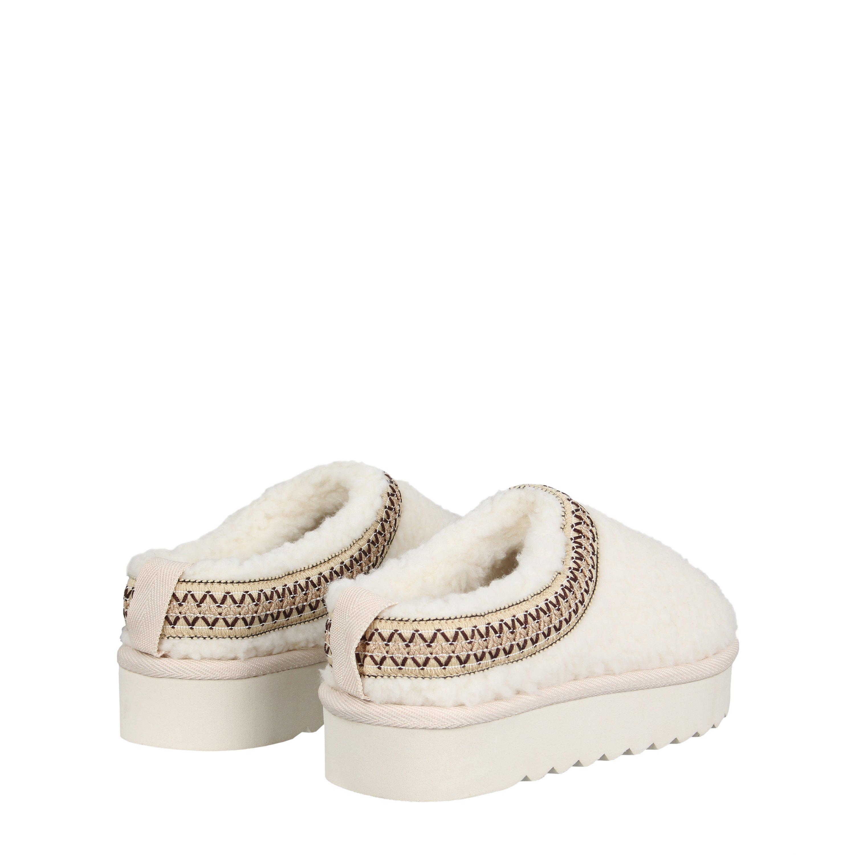 Crema - Be You - Borg Trim Mule Flat Ankle Boots - 4