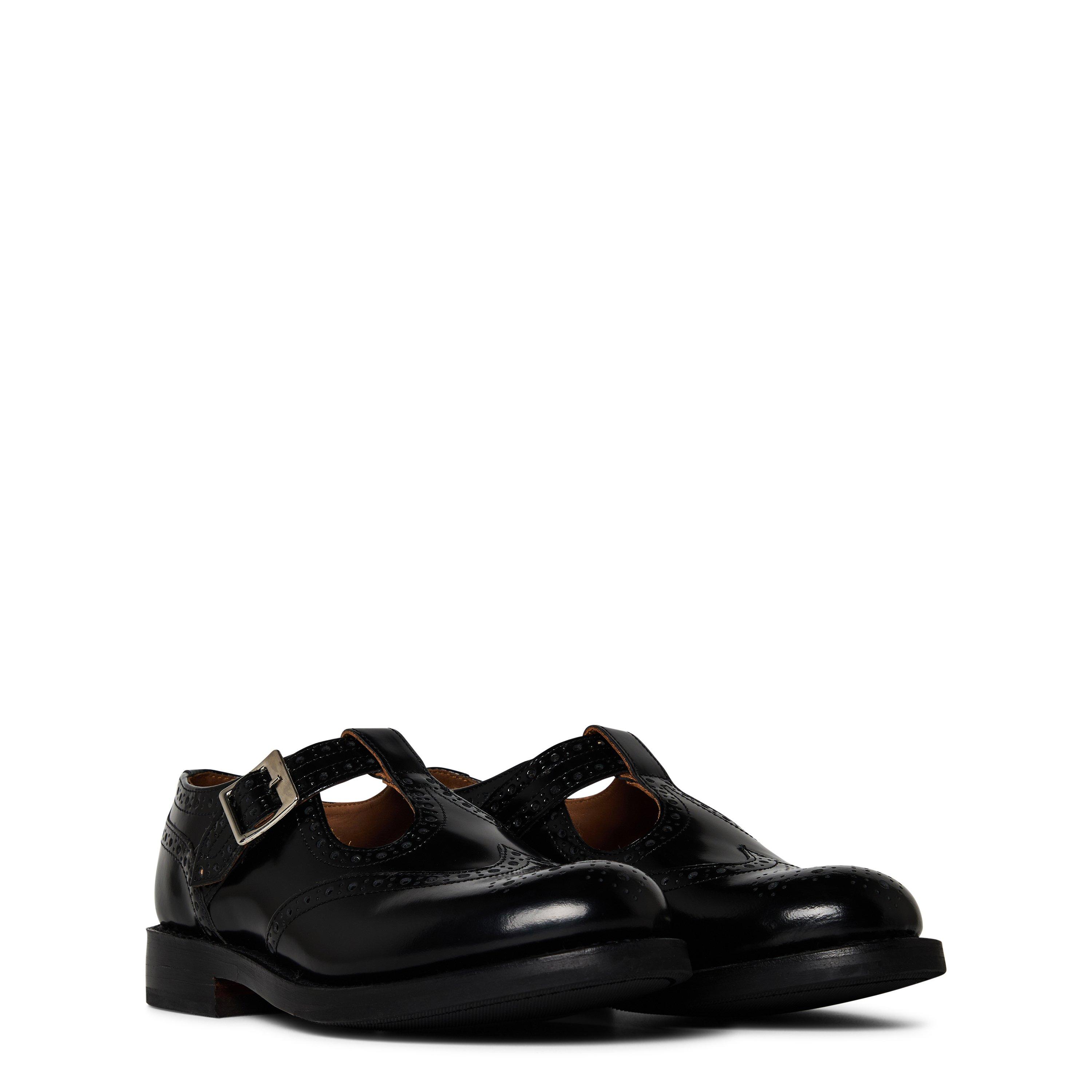 Black Gloss - Grenson - Women's Gia Ballet Pumps - 3