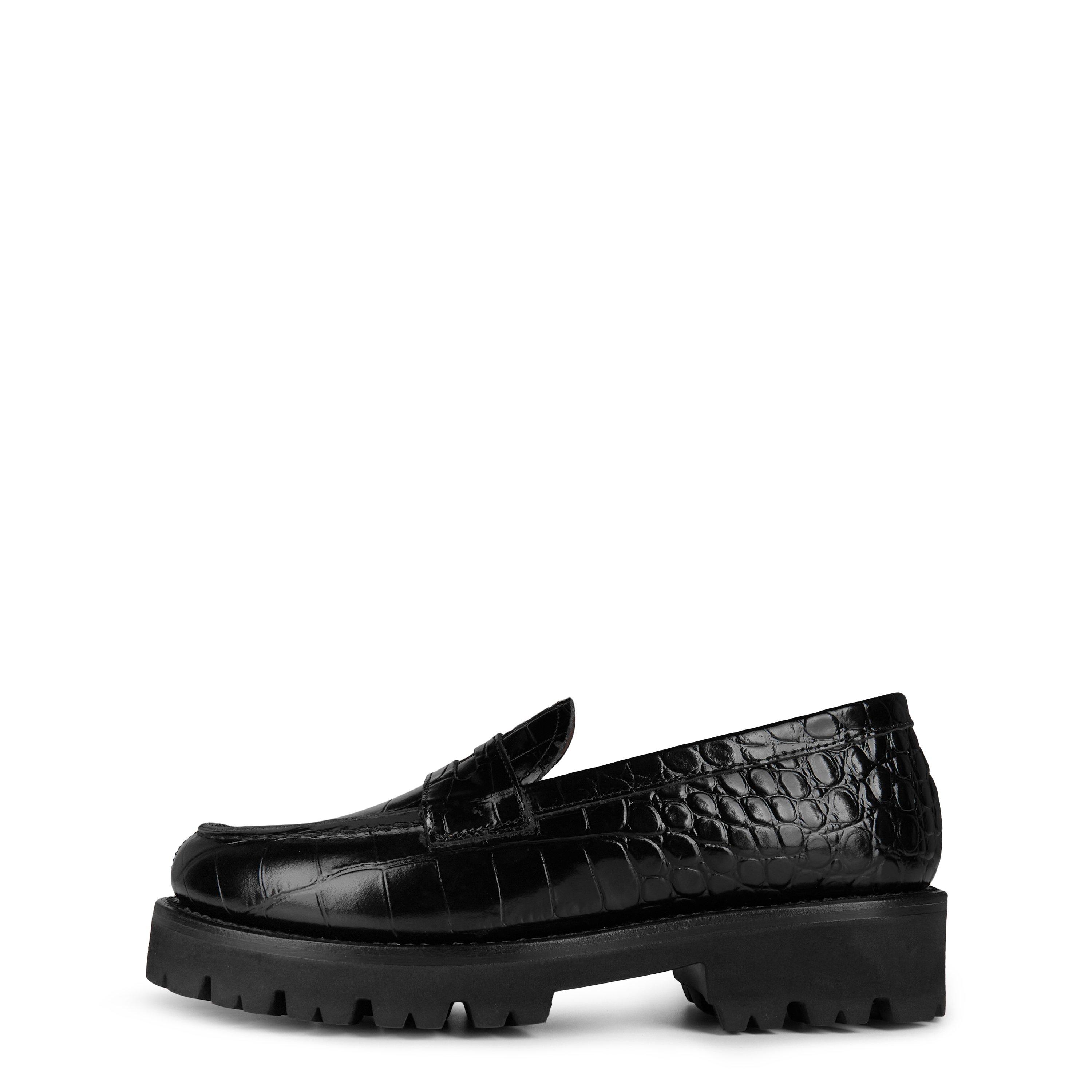 Black Gloss - Grenson - Philippa Loafers - 3