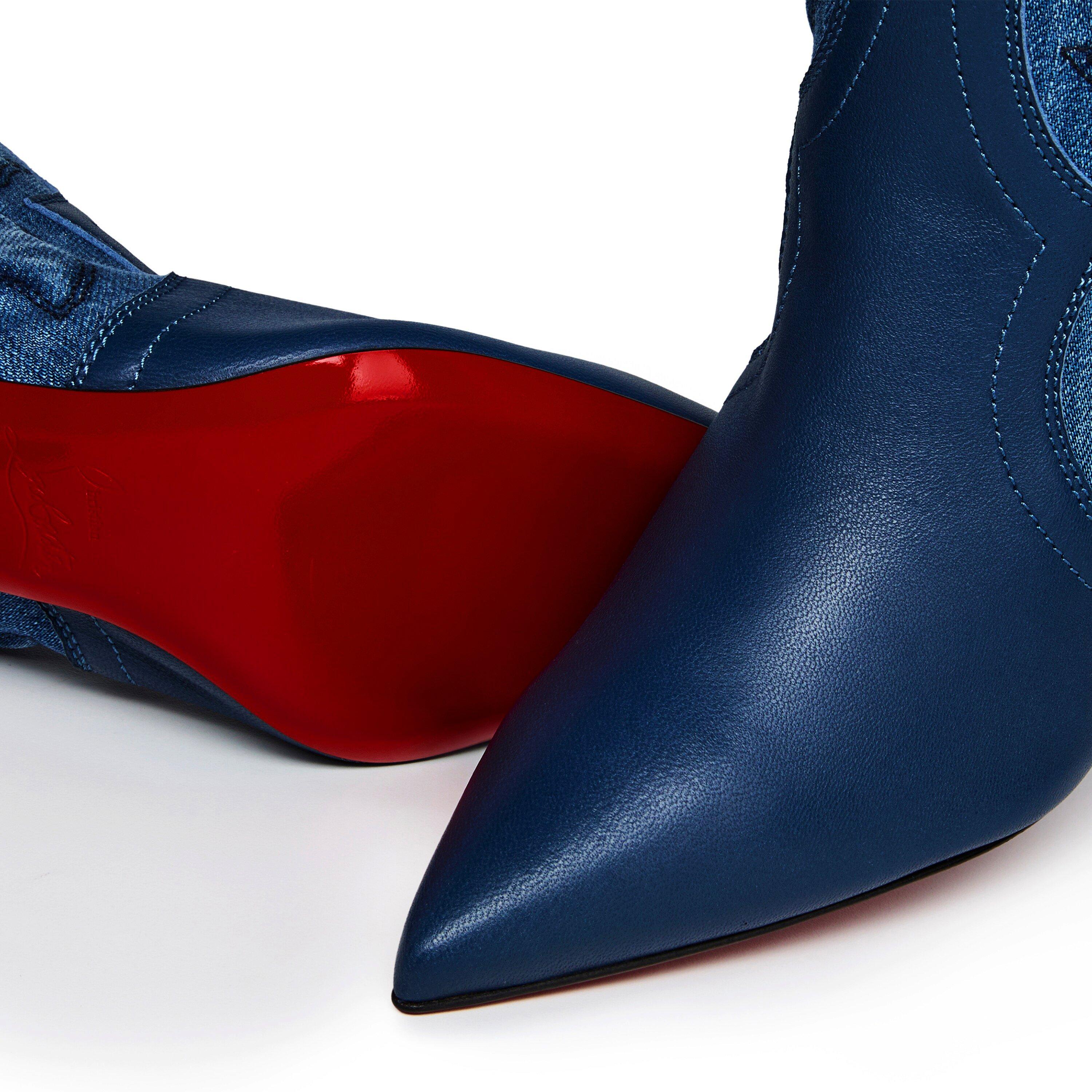 Denim - Christian Louboutin - Santiabooty Ankle Boots - 4