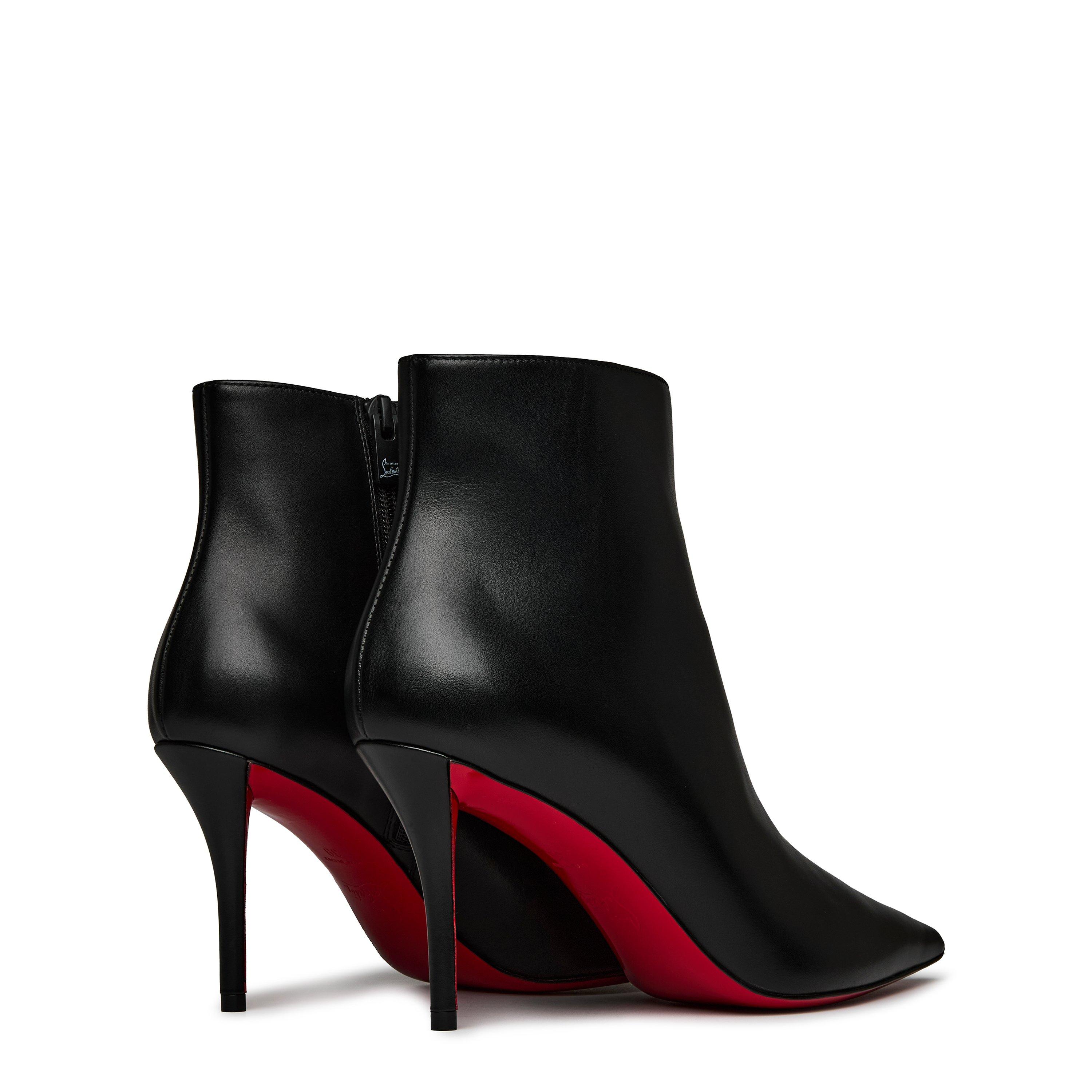 Black - Christian Louboutin - Apostropha Booty 80mm Heels - 5