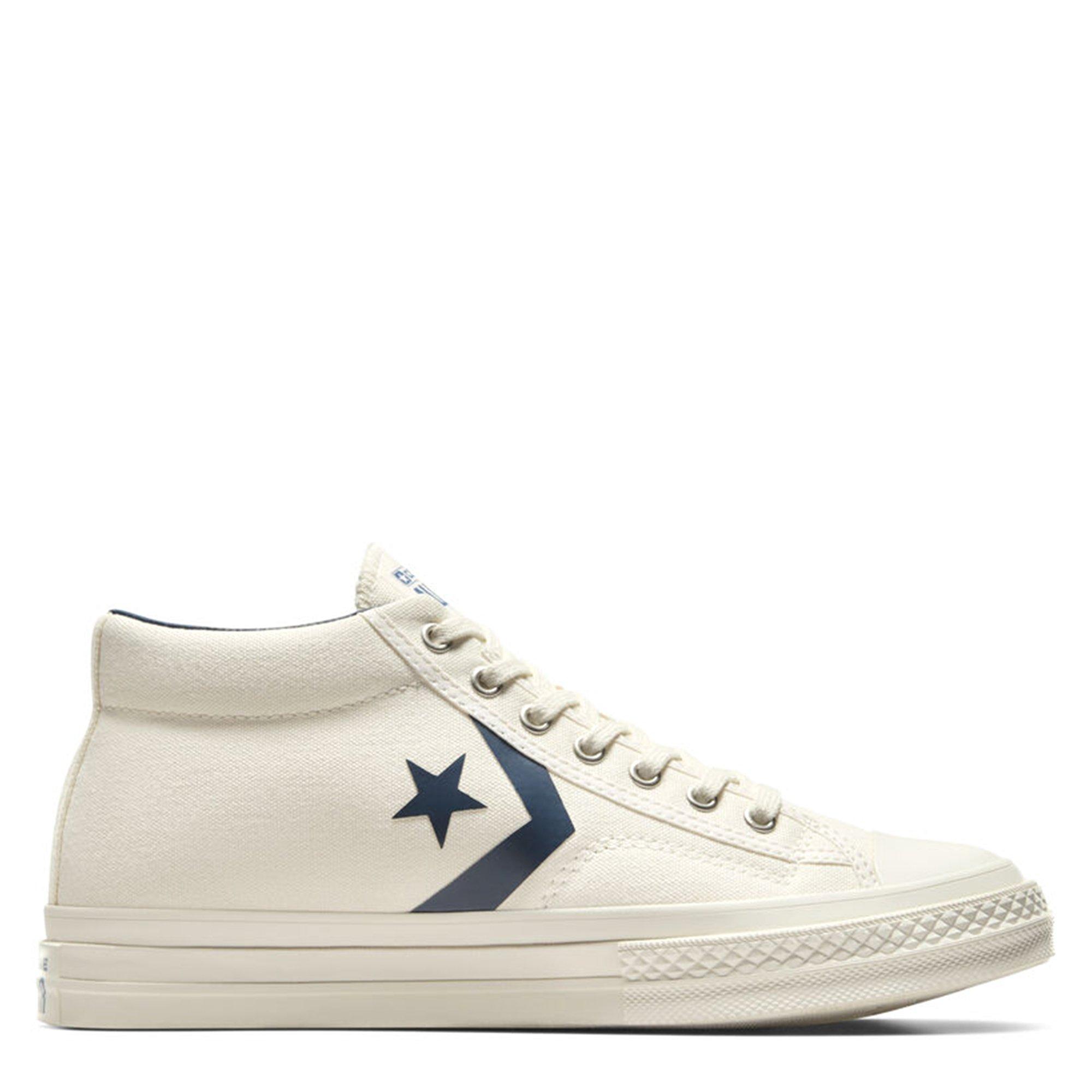 Egrt/Navy/Blue - Converse - Star Player 76 Premium Canvas Sneakers