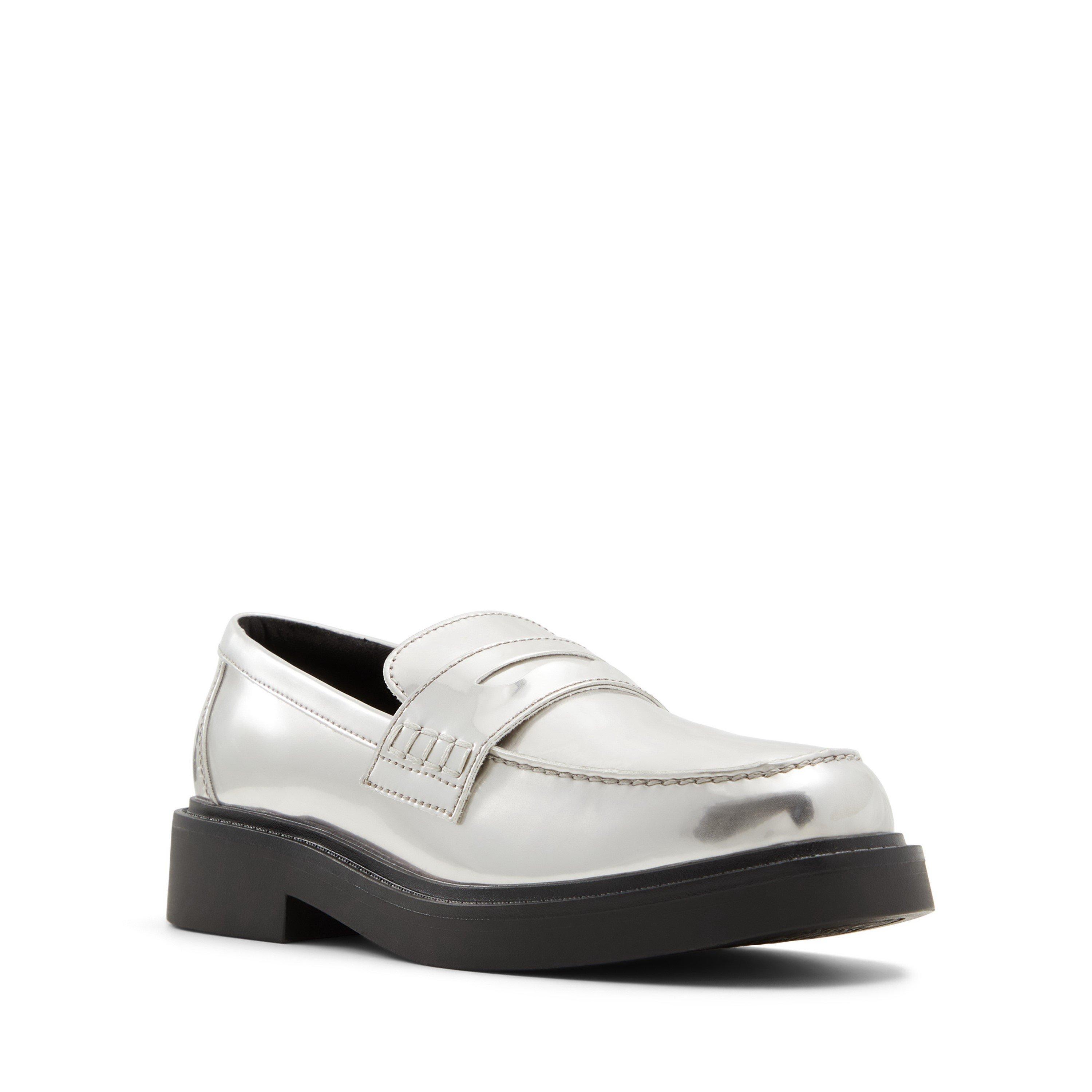 Silver - Aldo - Women's Verima Loafers - 4