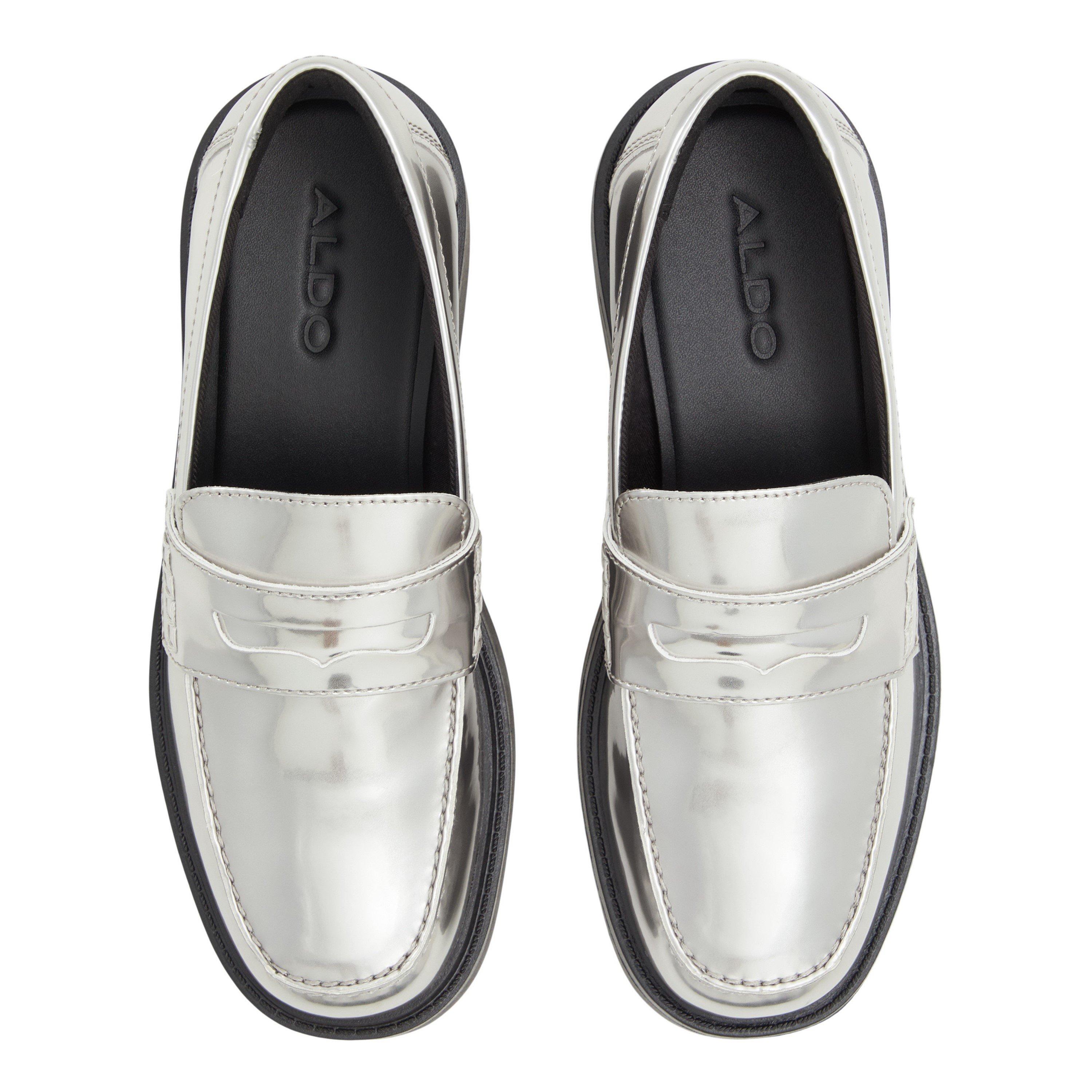 Silver - Aldo - Women's Verima Loafers - 6