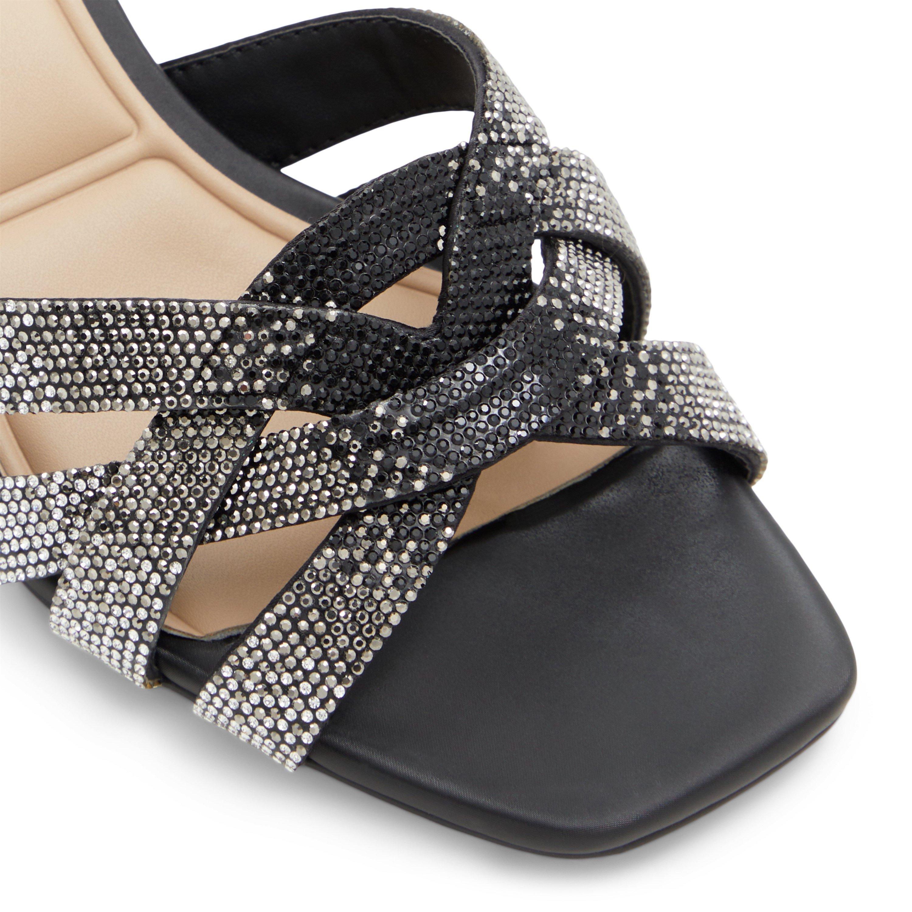 Black - Aldo - Women's Block Heel Court Shoes - 5