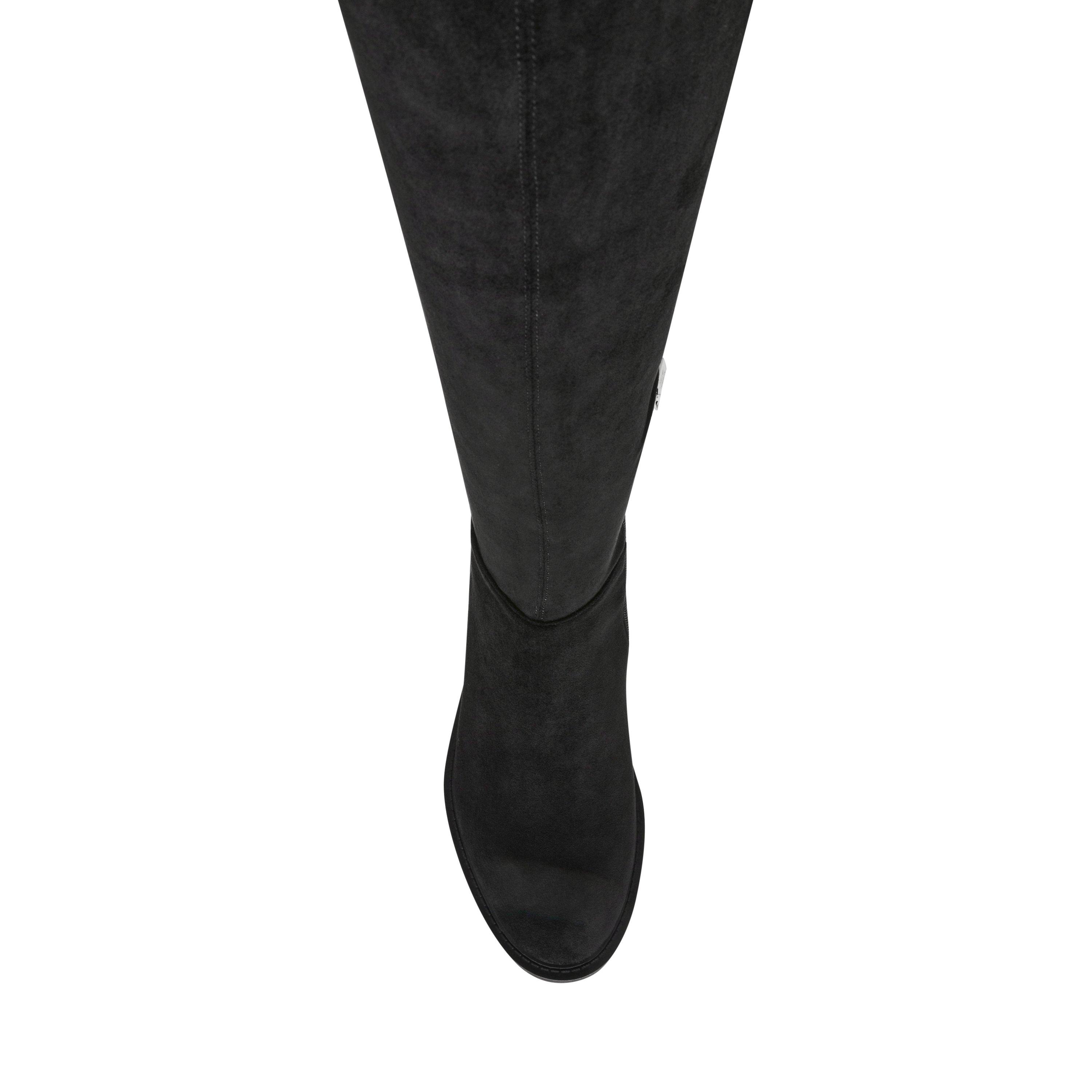 Black Suede - Steve Madden - Leza Boots - 5