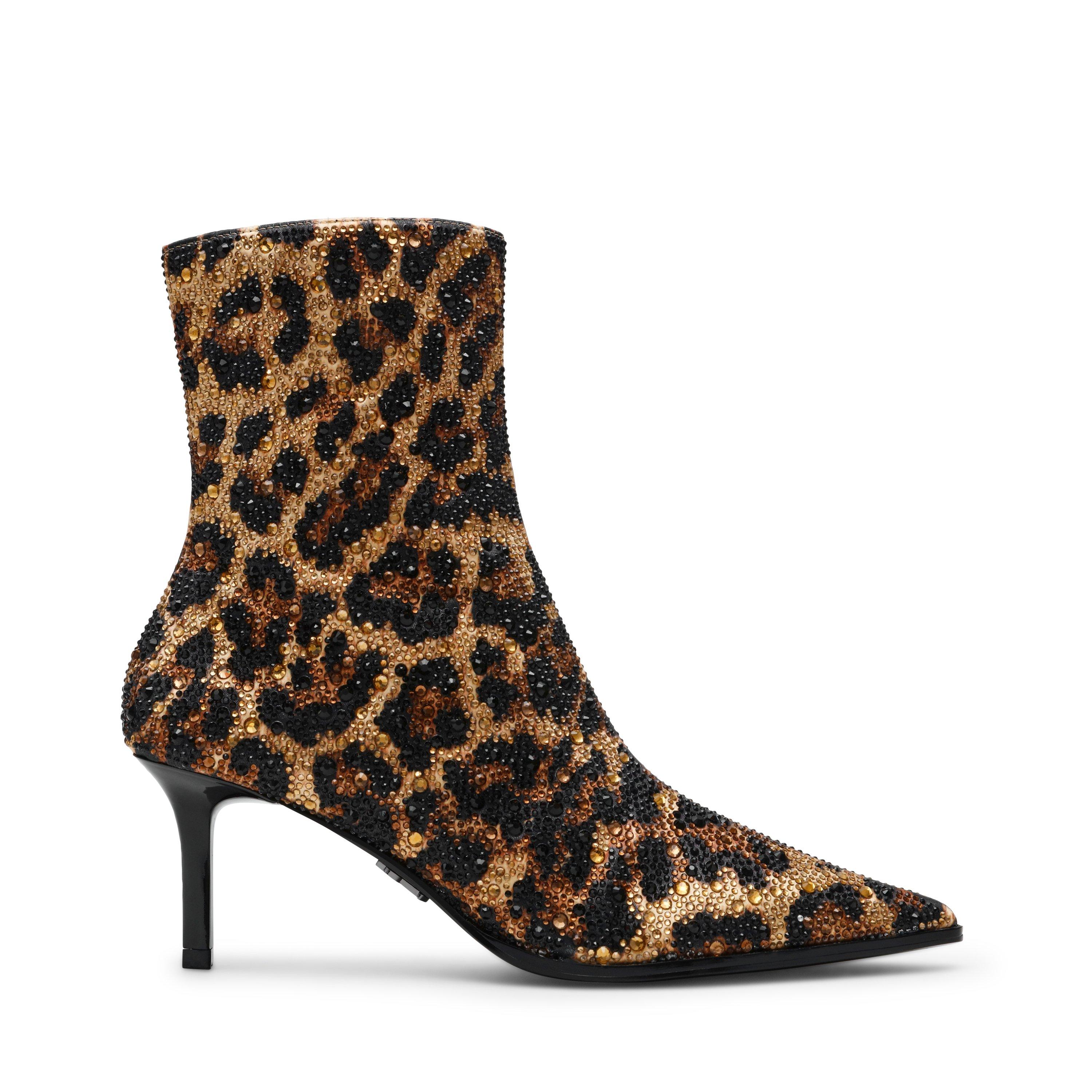 Steve Madden Women's Heirloom Heeled Ankle Boots - Leopard - 4 (37)