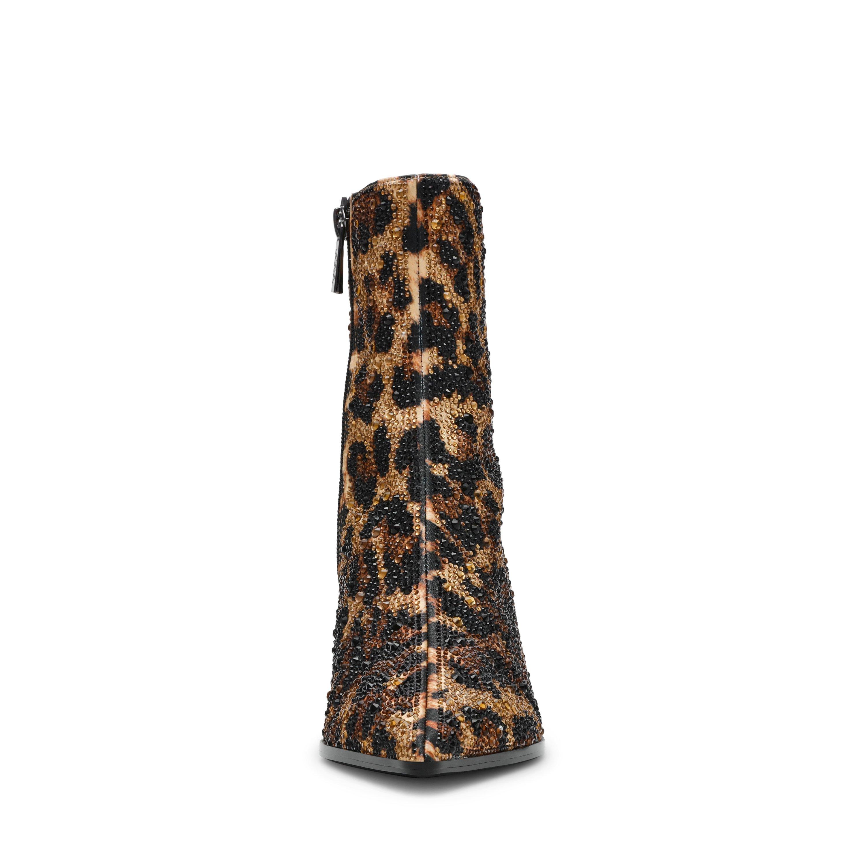 Leopard - Steve Madden - Women's Heirloom Heeled Ankle Boots - 4