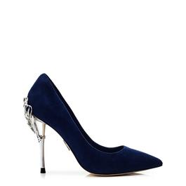 Moda in Pelle Ilari Ivory Leather Pumps