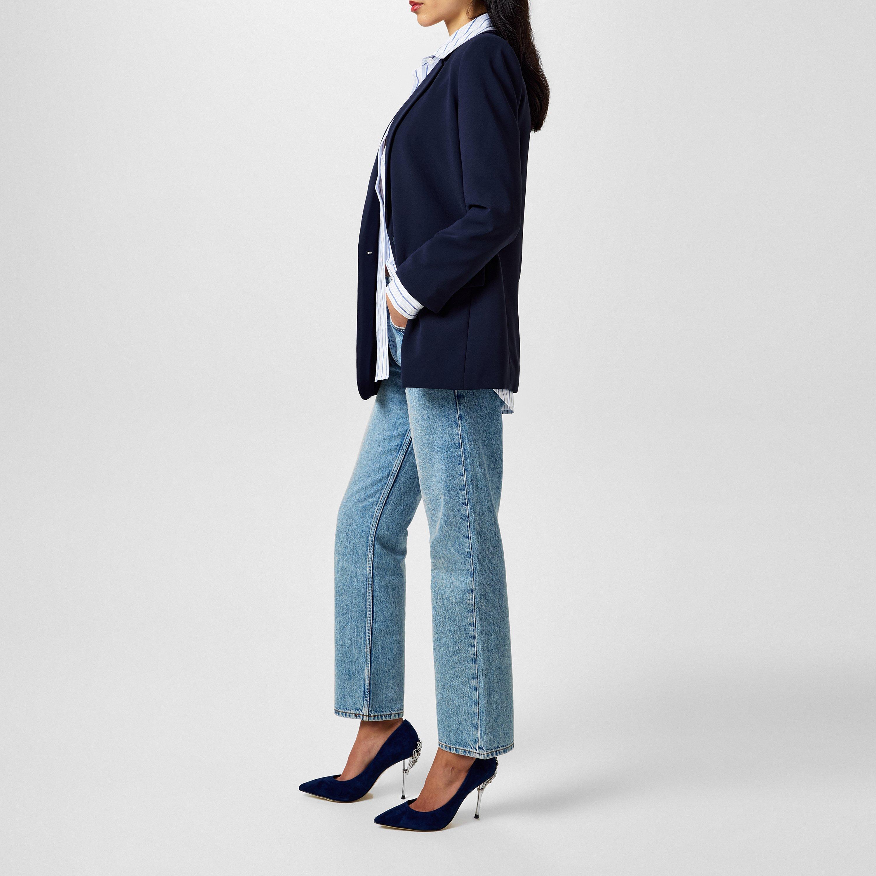 MARINEBLAUW - Moda in Pelle - Women's Ilari Ivory Leather Stiletto Court Shoes - 6