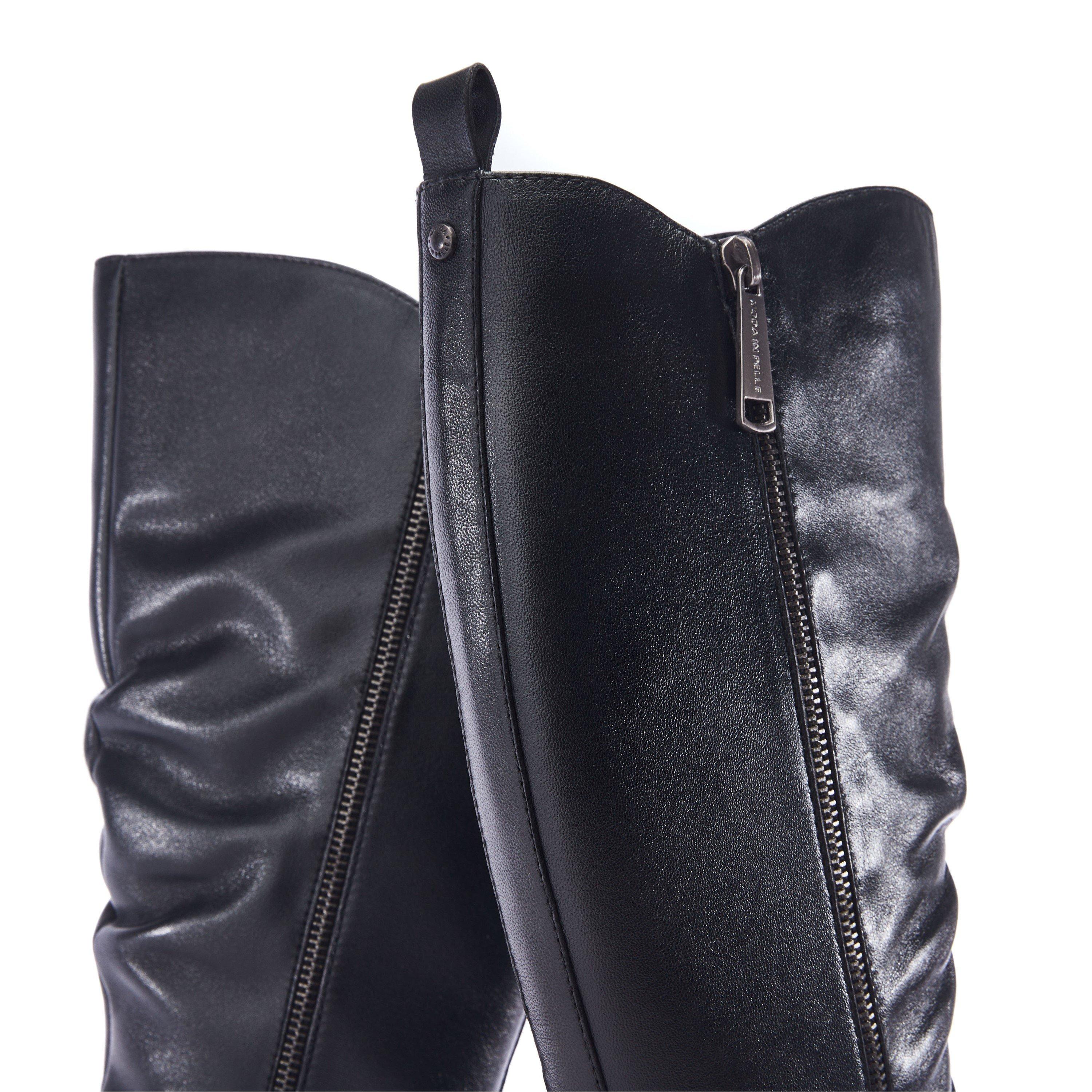 SCHWARZ - Moda in Pelle - Women's Riez Knee High Boots - 4