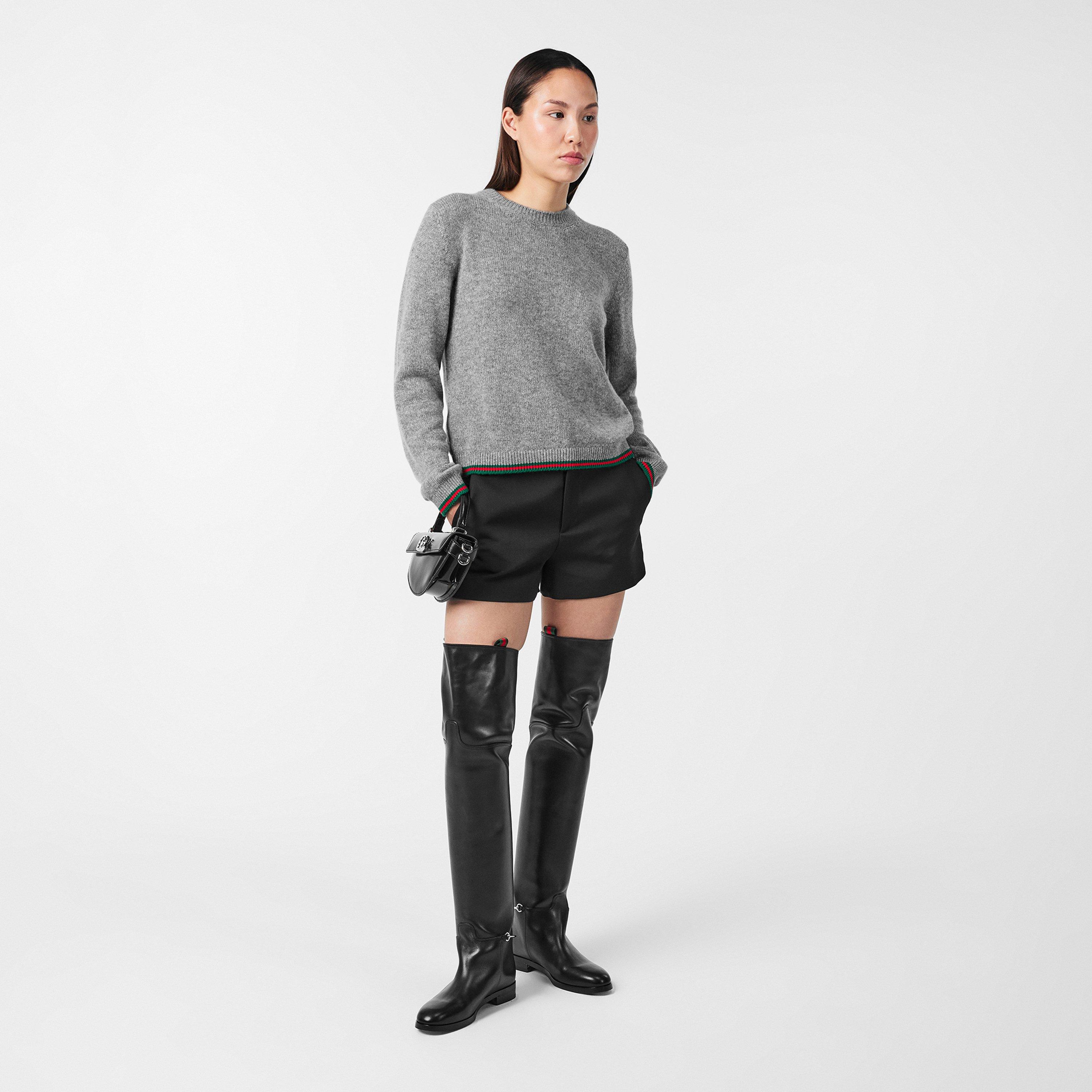 Black - Gucci - Clive Over The Knee Boots - 6