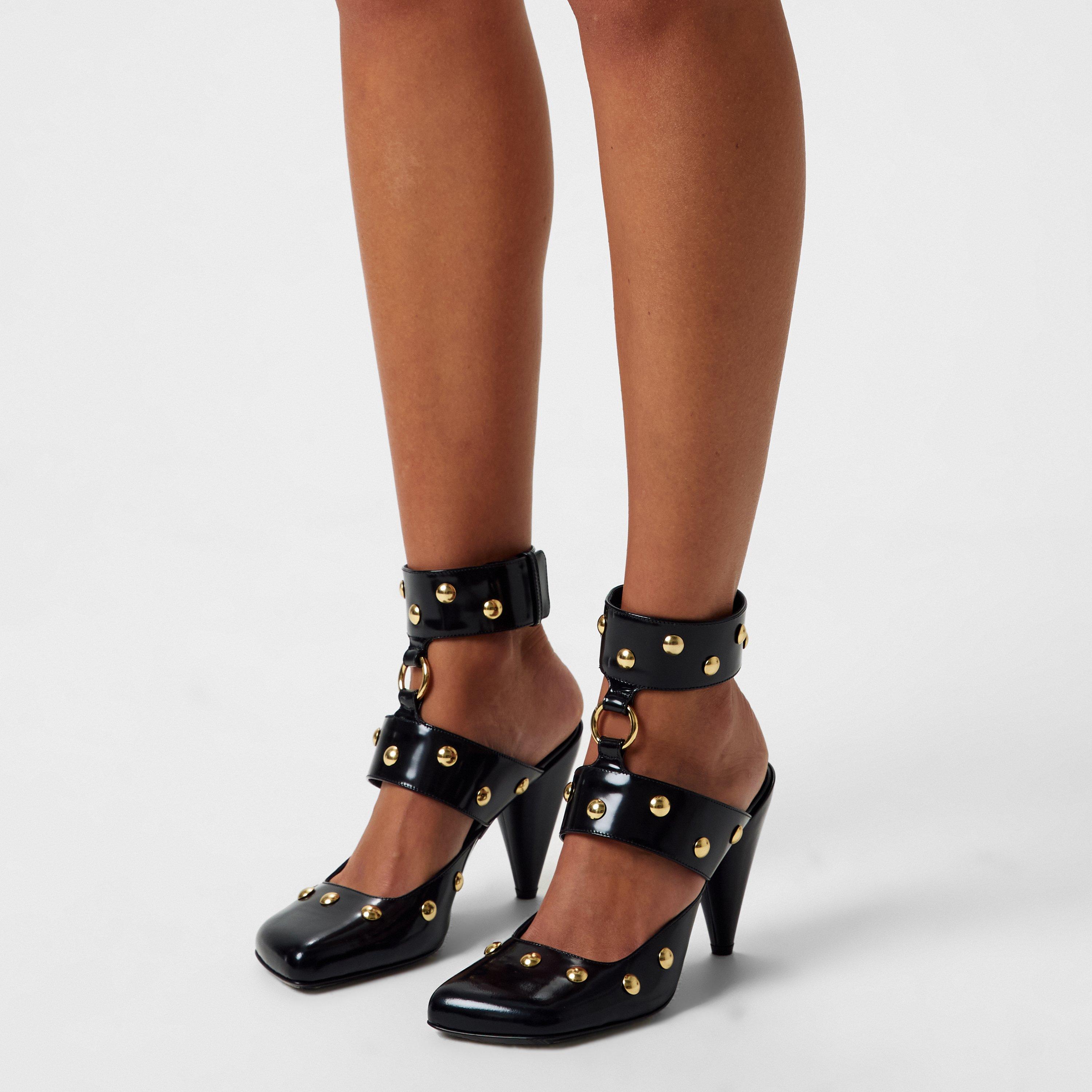 Black - Chloe - Jade Sandals - 2