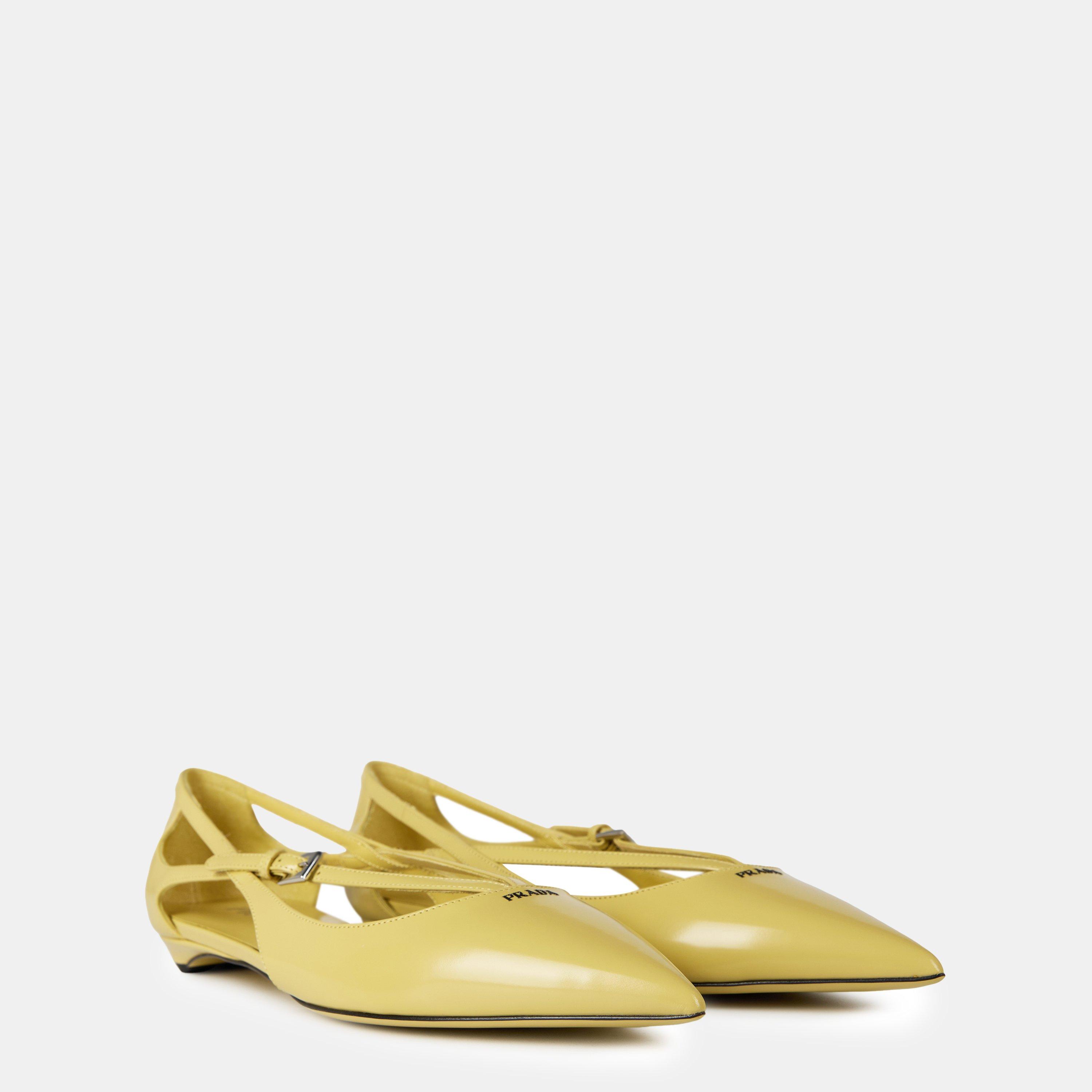 Polllene - Prada - Cut Out Ballet Pumps - 4