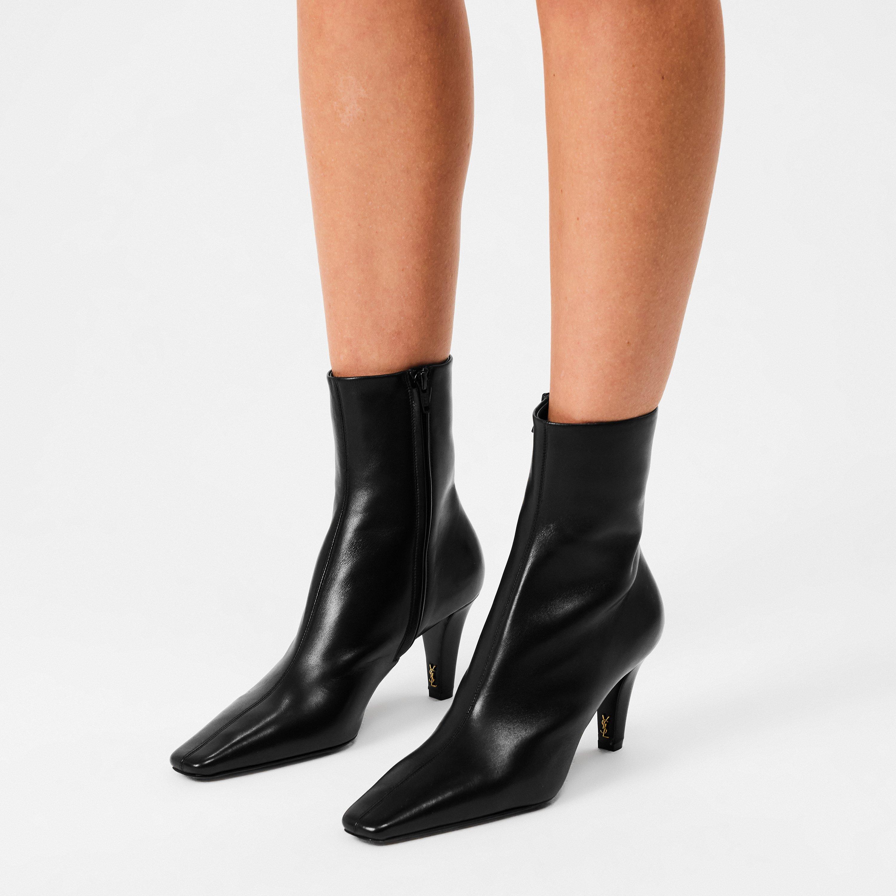 Black - Saint Laurent - Josie Ankle Boots - 2