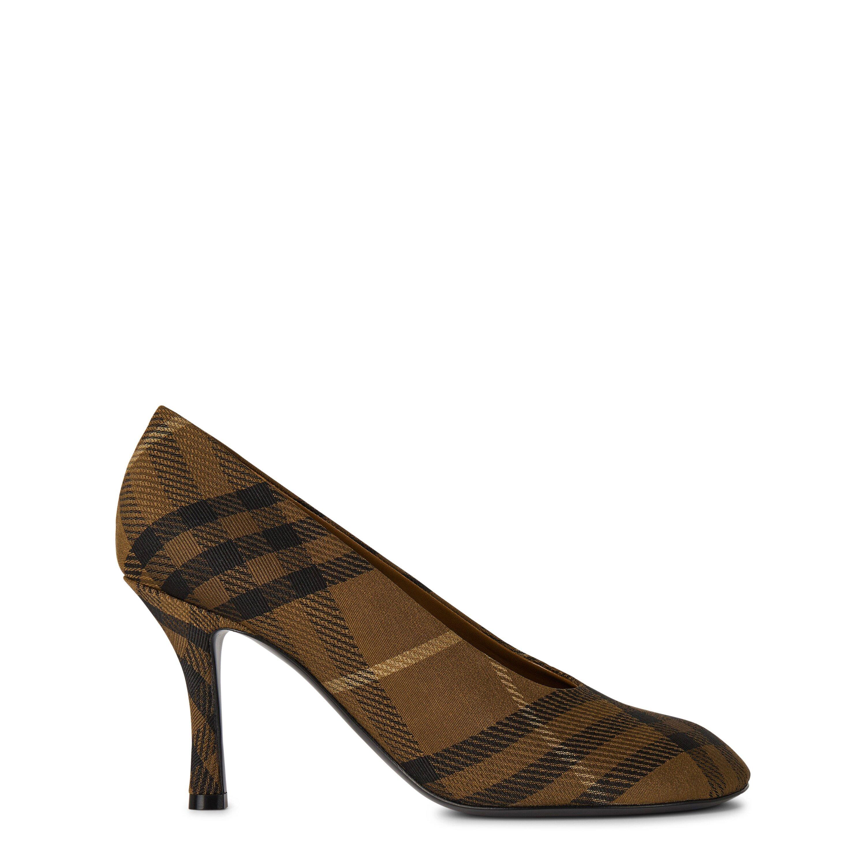 Furrow Ip Chk - Burberry - Check Baby High Pumps - 1