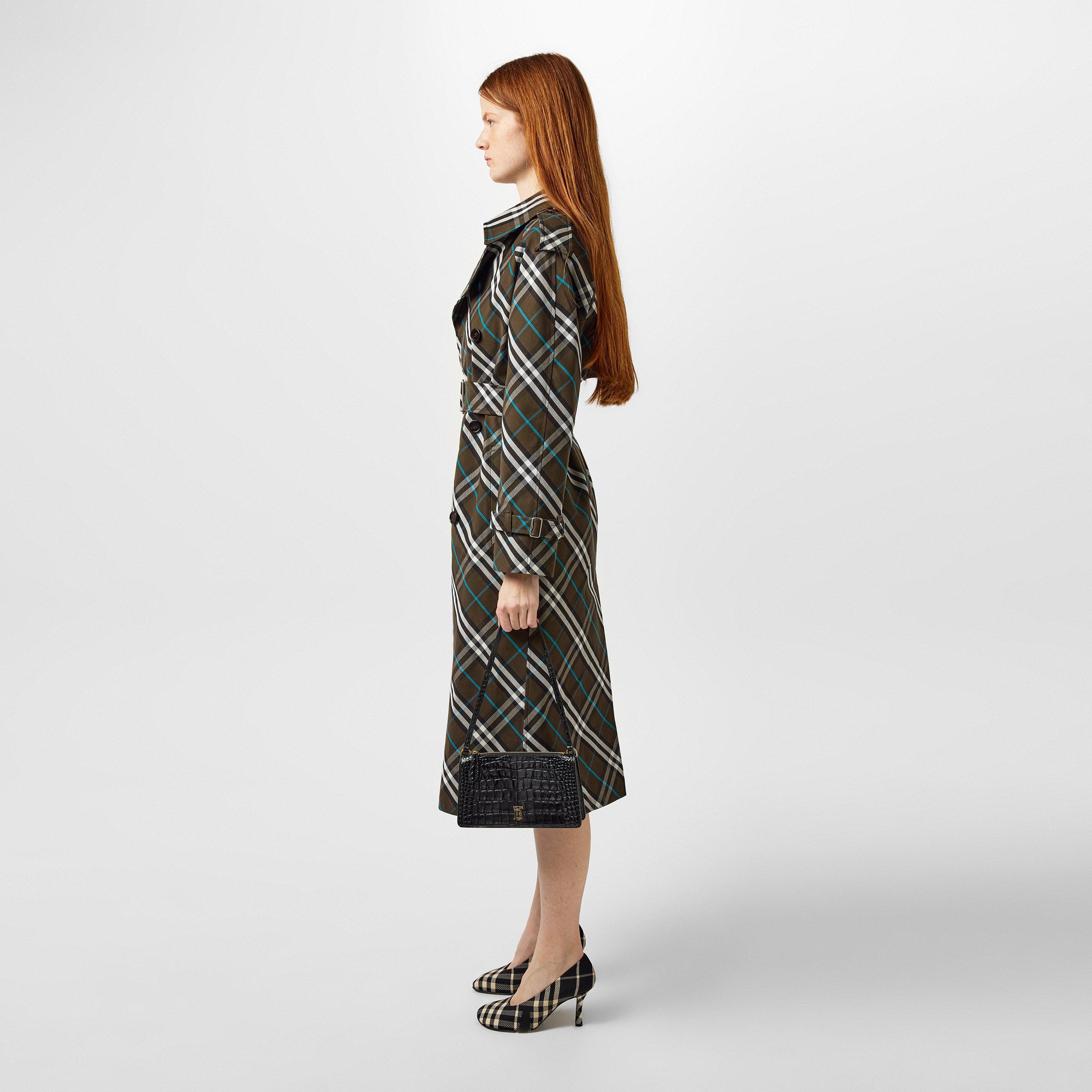 Black/Calico - Burberry - Check Baby High Pumps - 6