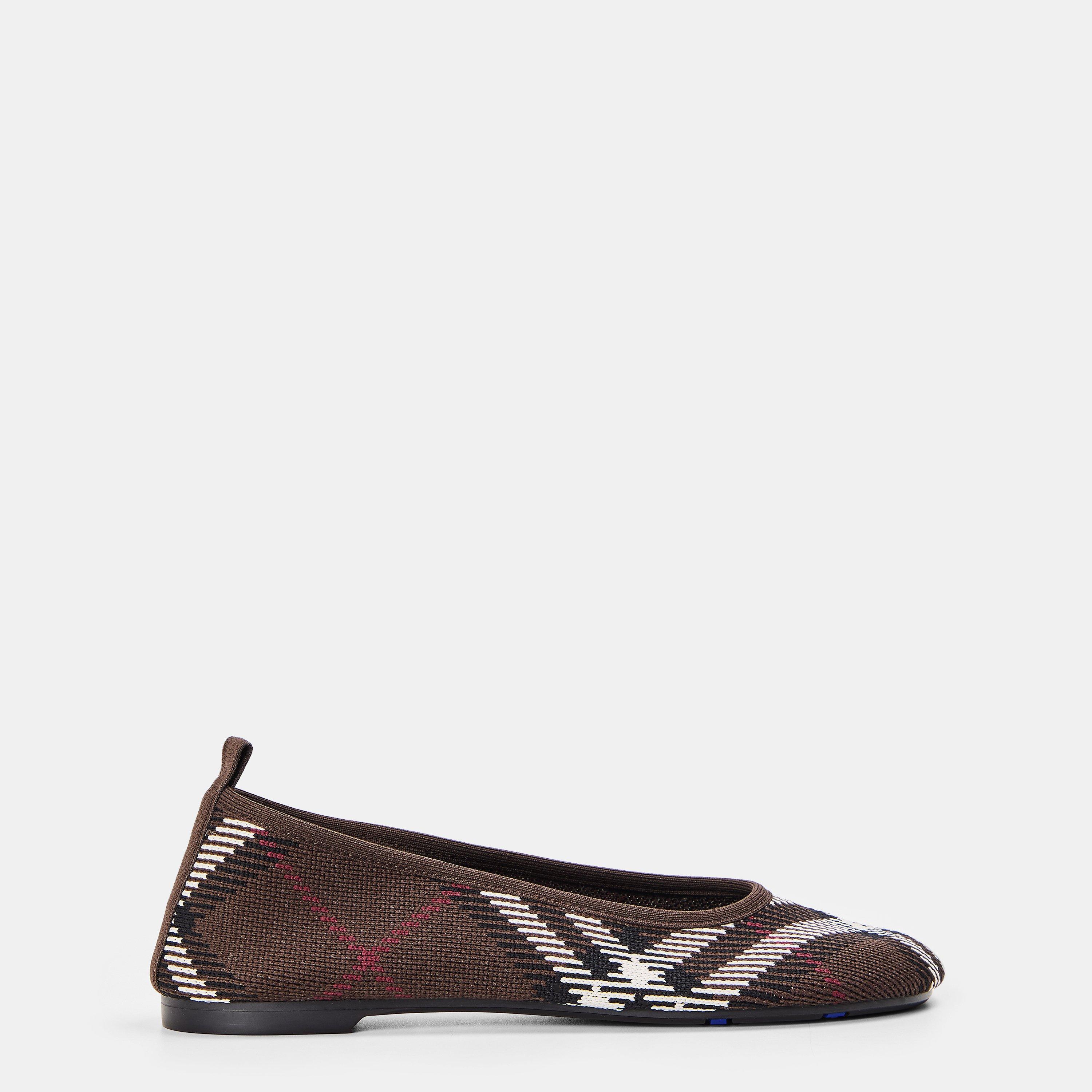 Burberry Knit Baby Ballerina Flats