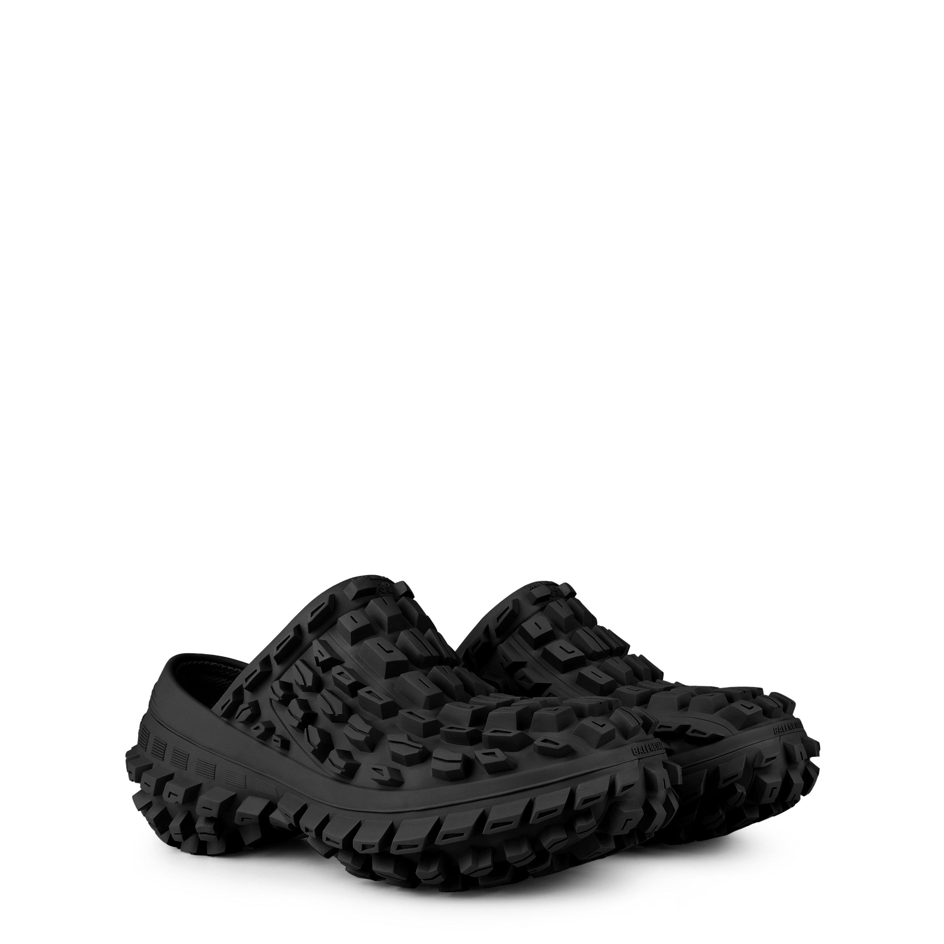 Black - Balenciaga - Bouncer Clogs - 3