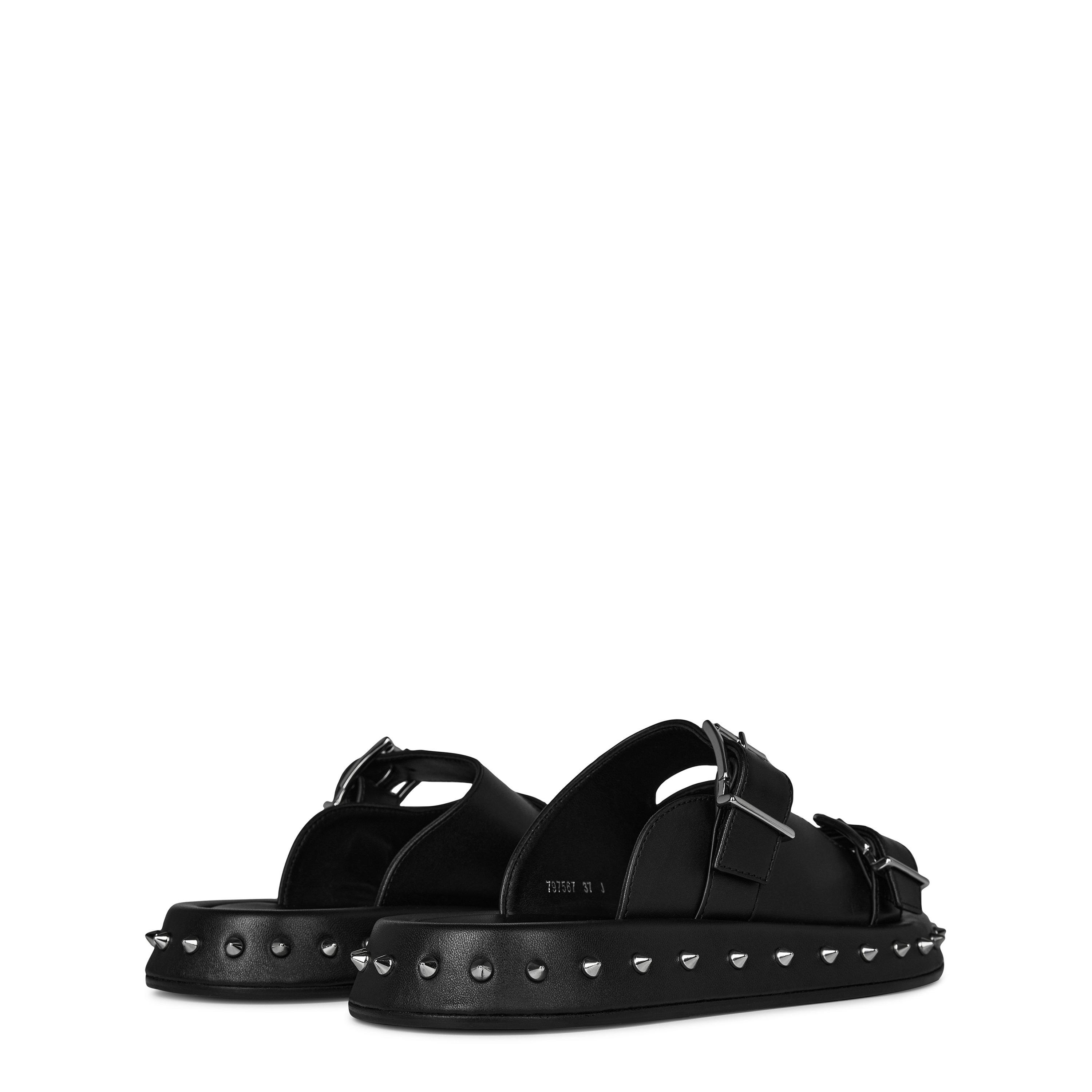 Alexander McQueen | Buckle Leather Sandals | Flat Sandals Alexander McQueen | Buckle Leather Sandals | Flat Sandals