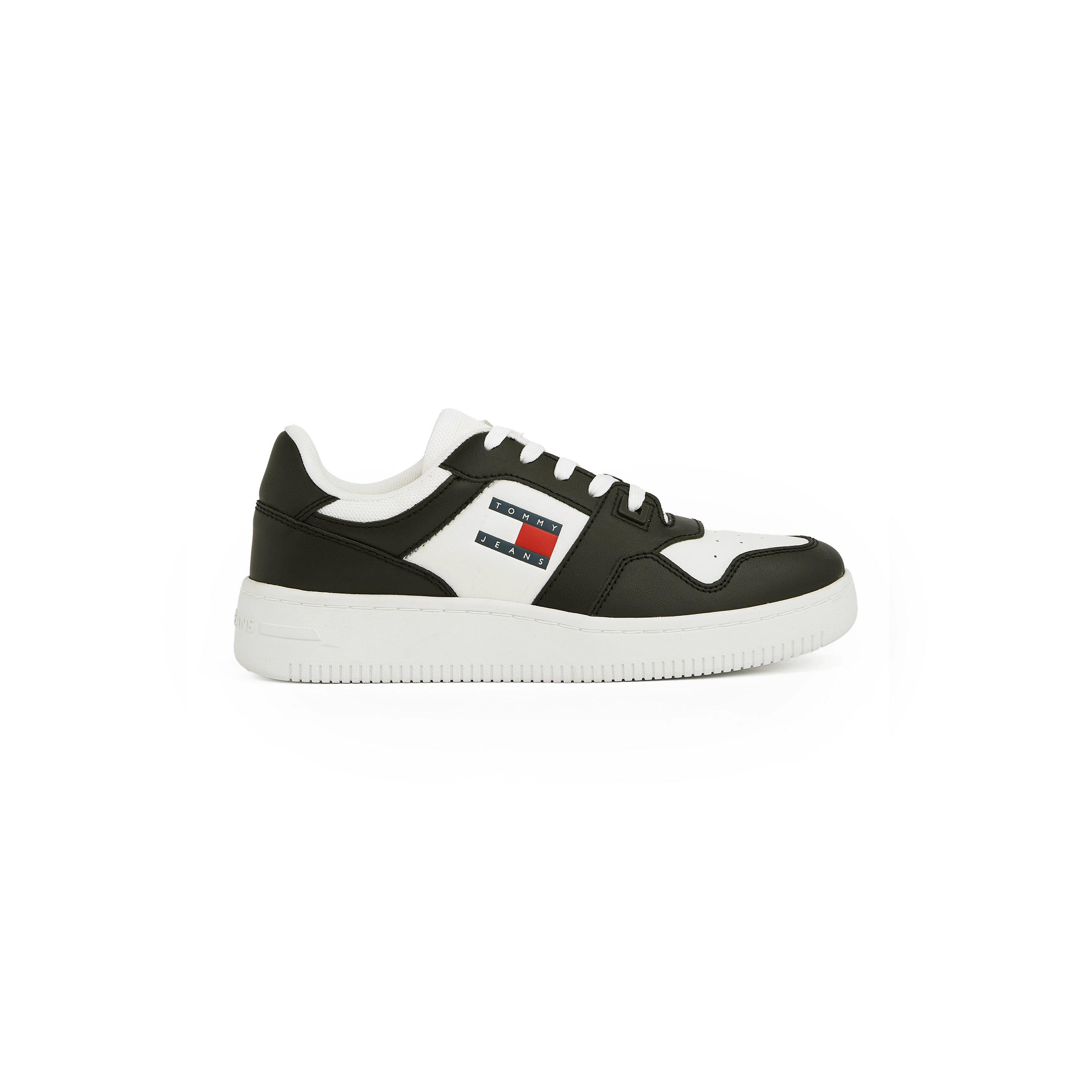 Black - Tommy Jeans - Retro Basketball Trainers - 1