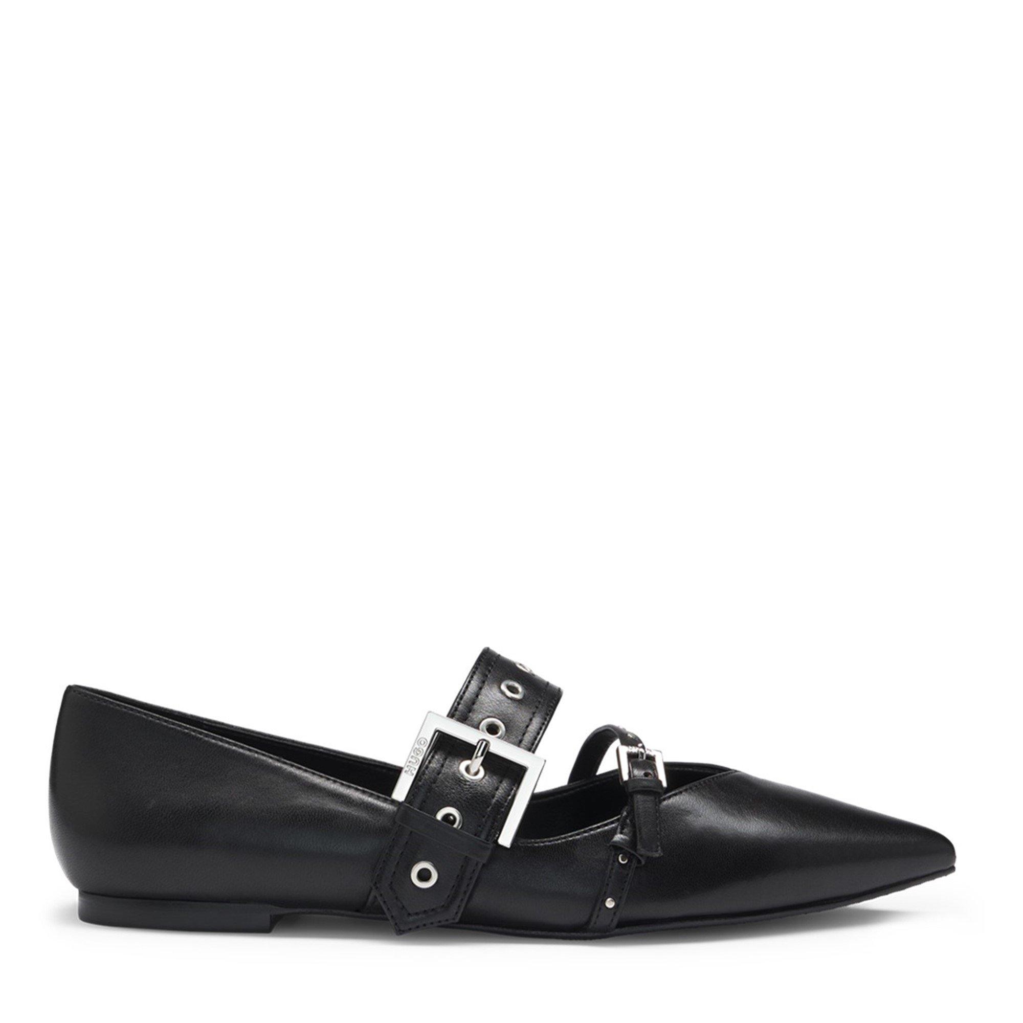 Black - Hugo - Women's Cushioned Ballet Pumps - 1