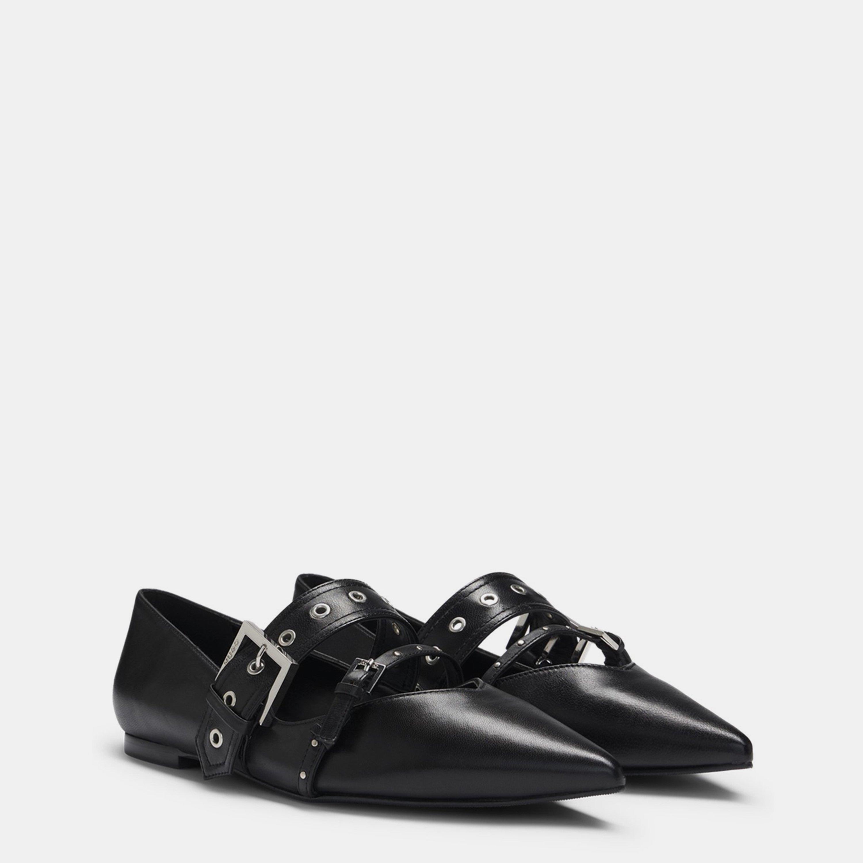 Black - Hugo - Women's Ballet Pumps - 4