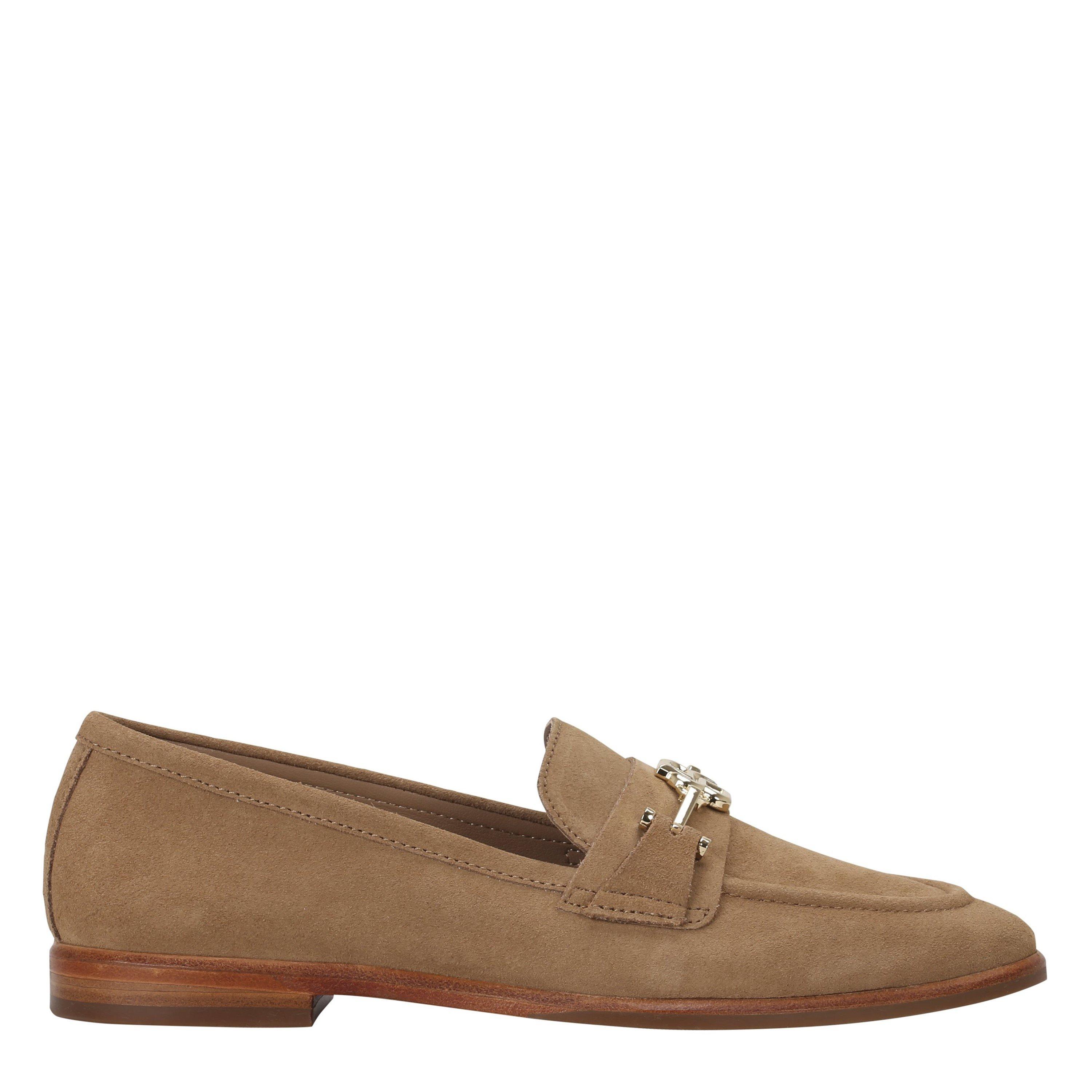 Medium Beige - Boss - Women's Helyan Loafer Slip-on Luxury - 1