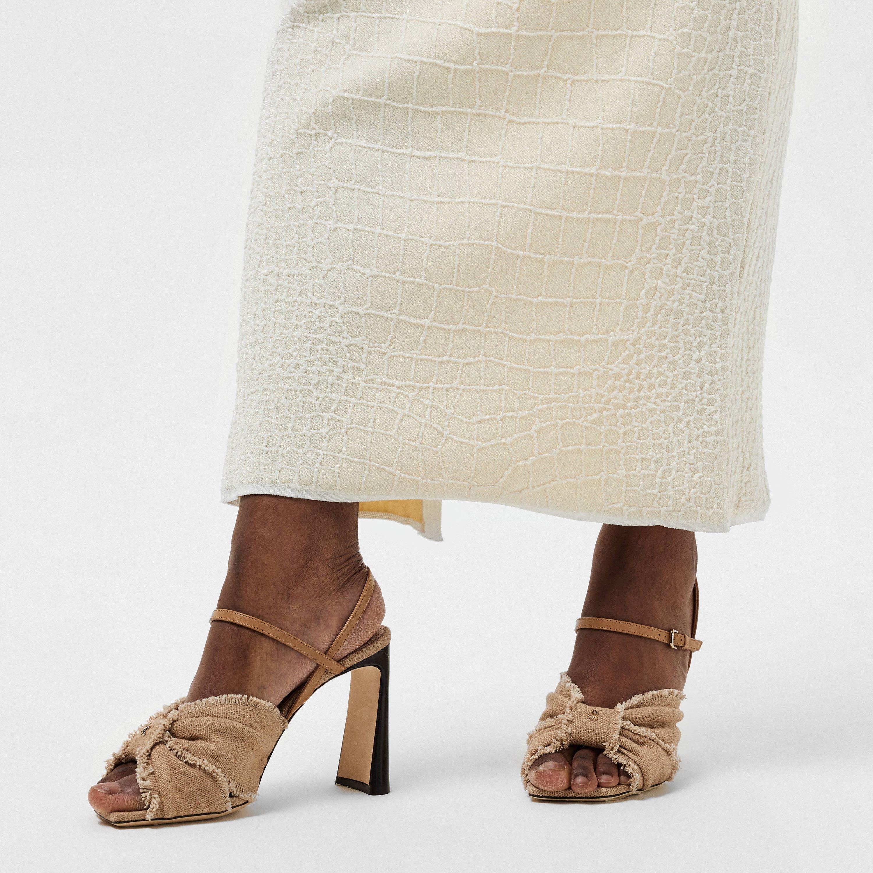 Cappucchino - Jimmy Choo - Annika 95 Sandals - 3