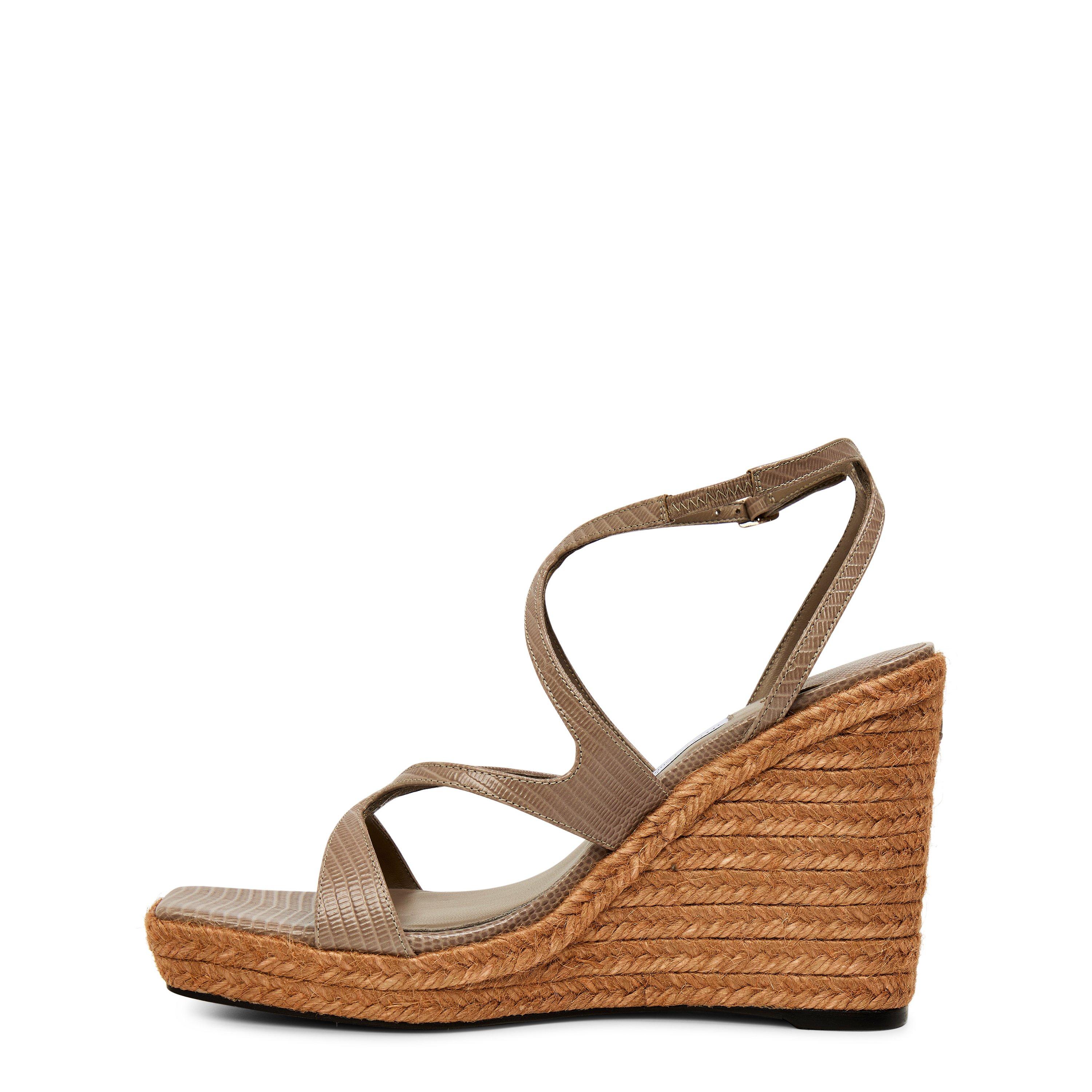 Taupe - Jimmy Choo - Ayla 110 Wedges - 2