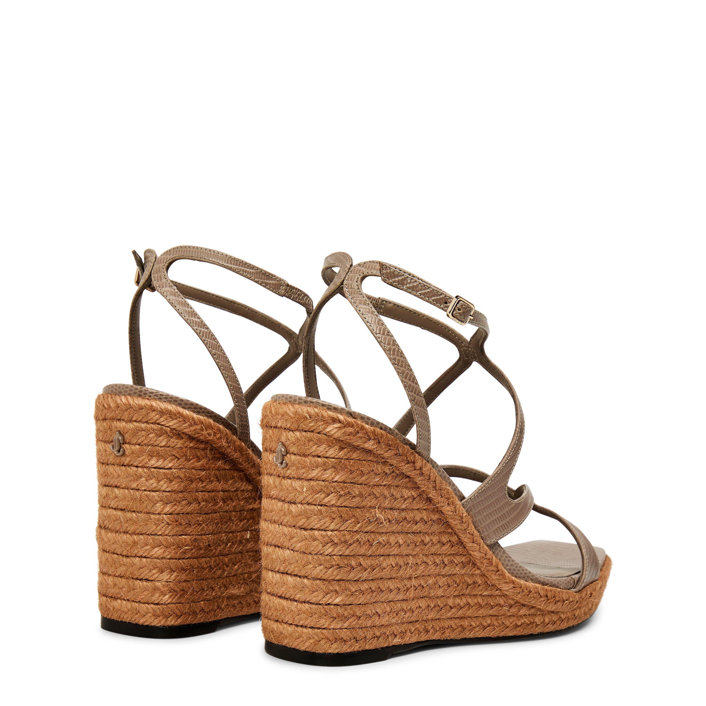 Taupe - Jimmy Choo - Ayla 110 Wedges - 5