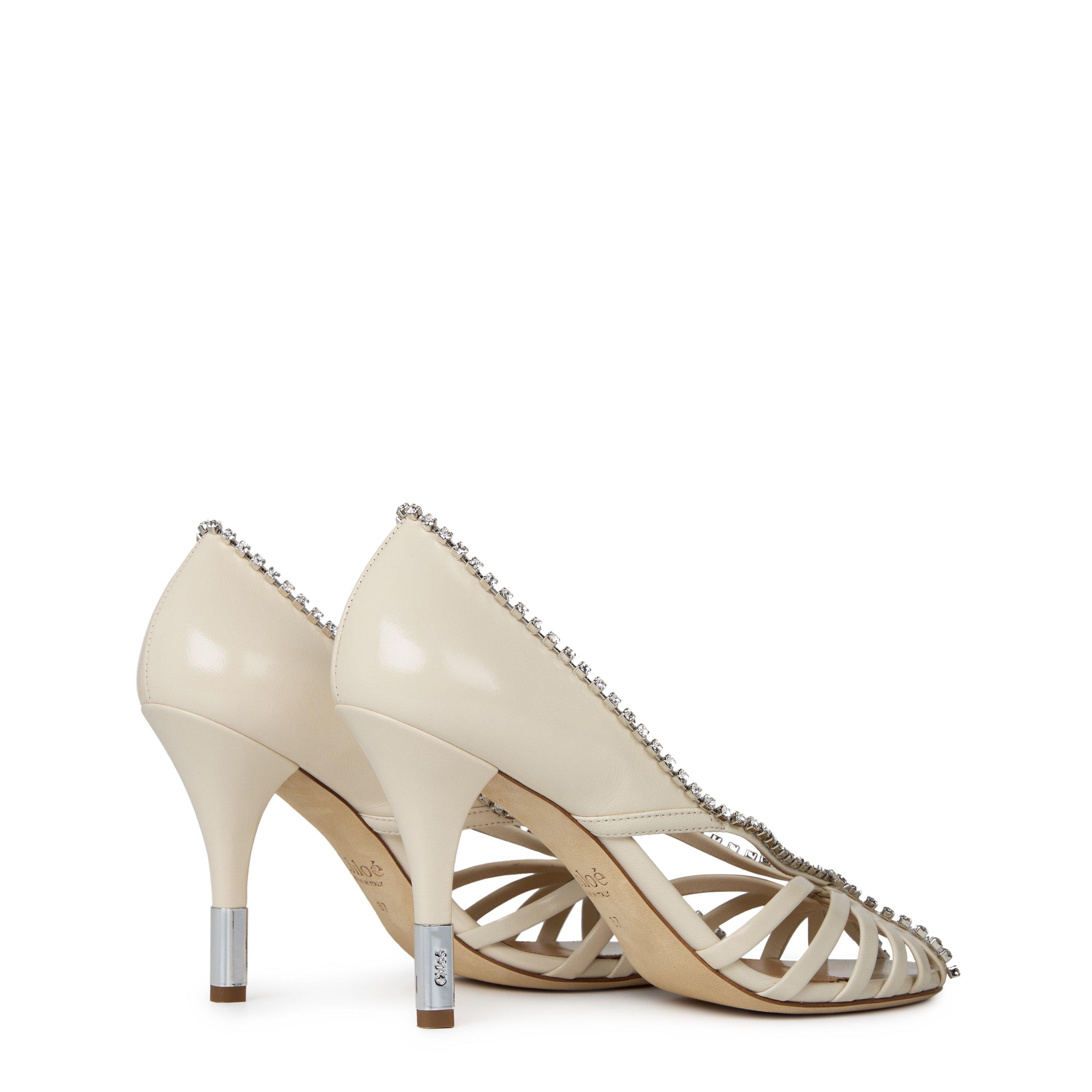 Pearly Ivory - Chloe - Leonie Court Heels - 4