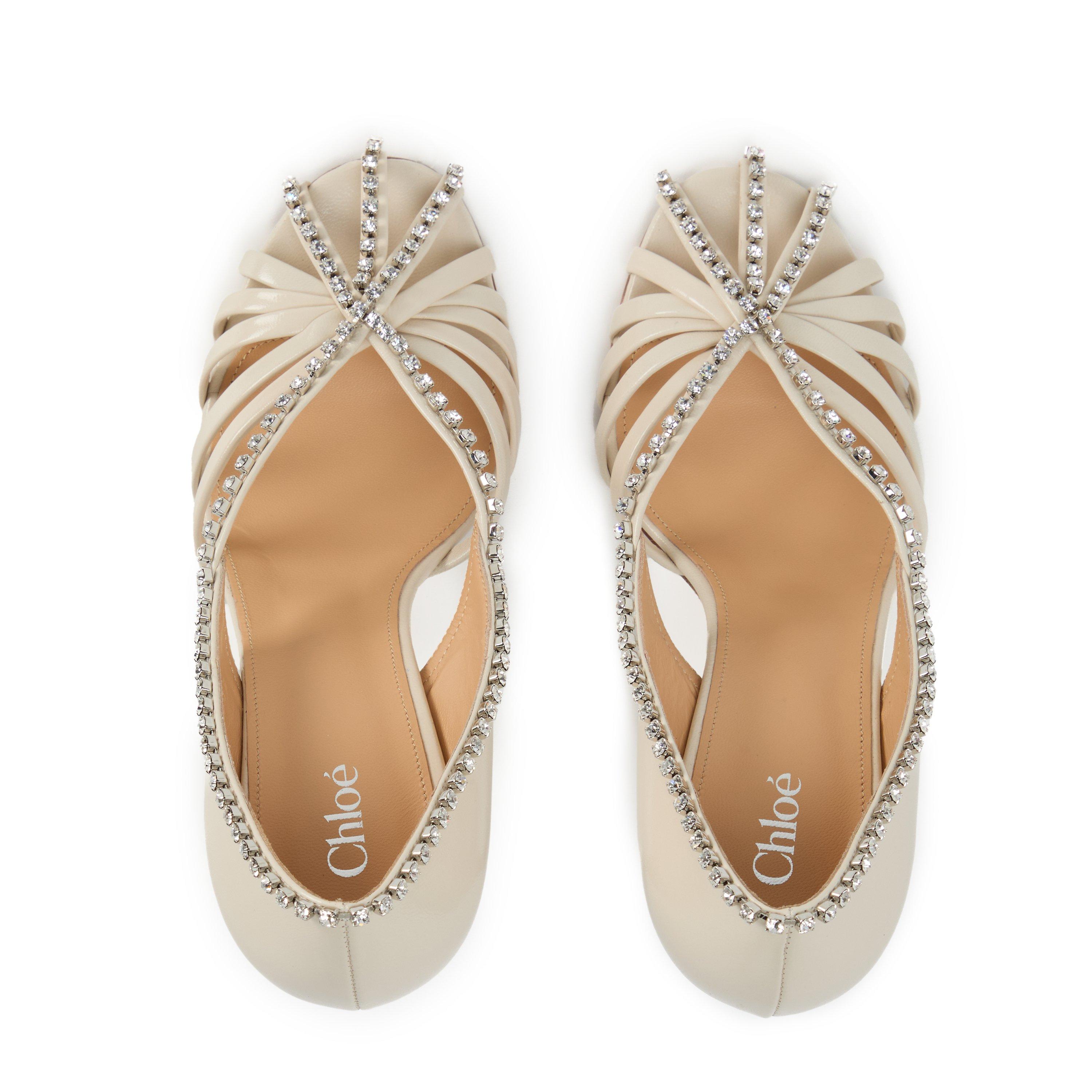 Pearly Ivory - Chloe - Leonie Court Heels - 5