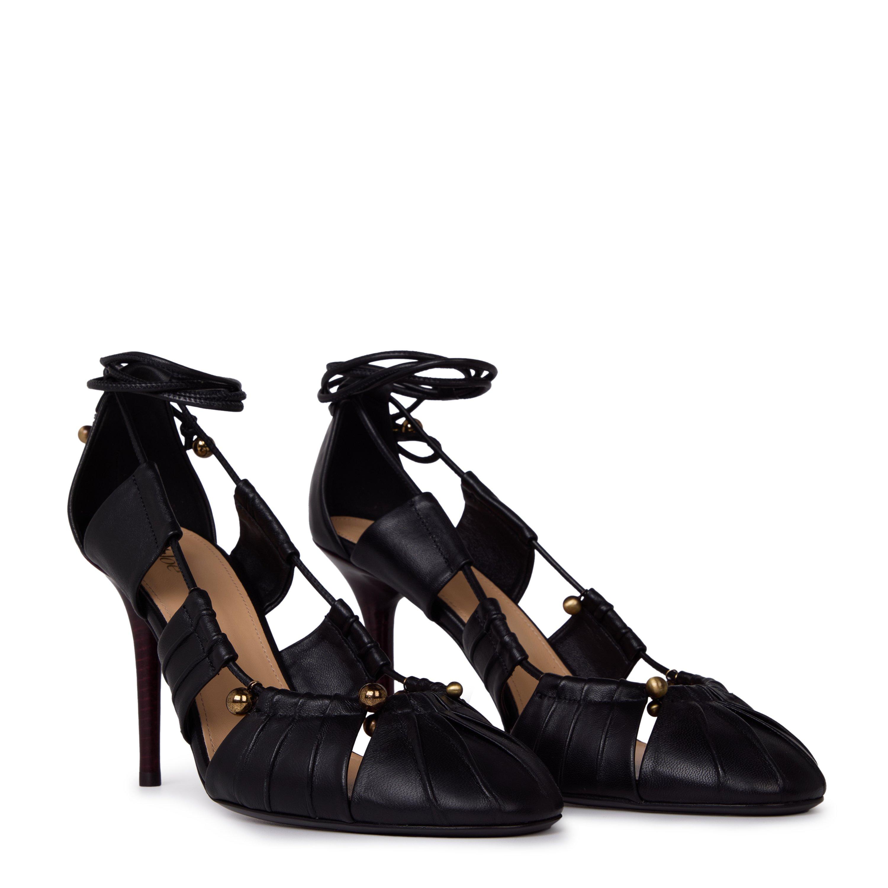Black - Chloe - Luna Court Heels - 4