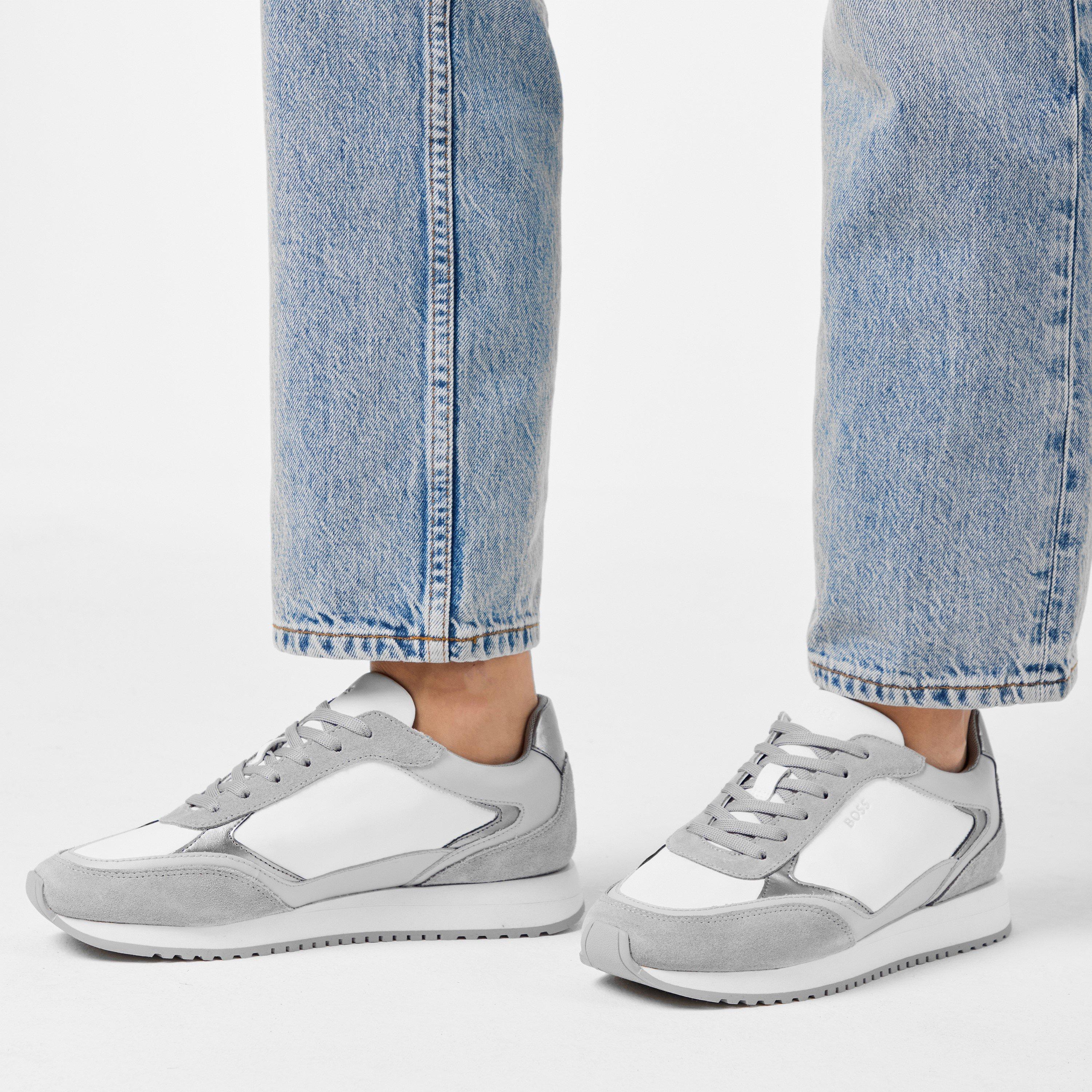 Medium Grey - Boss - Women's Kai Runner Trainers - 2